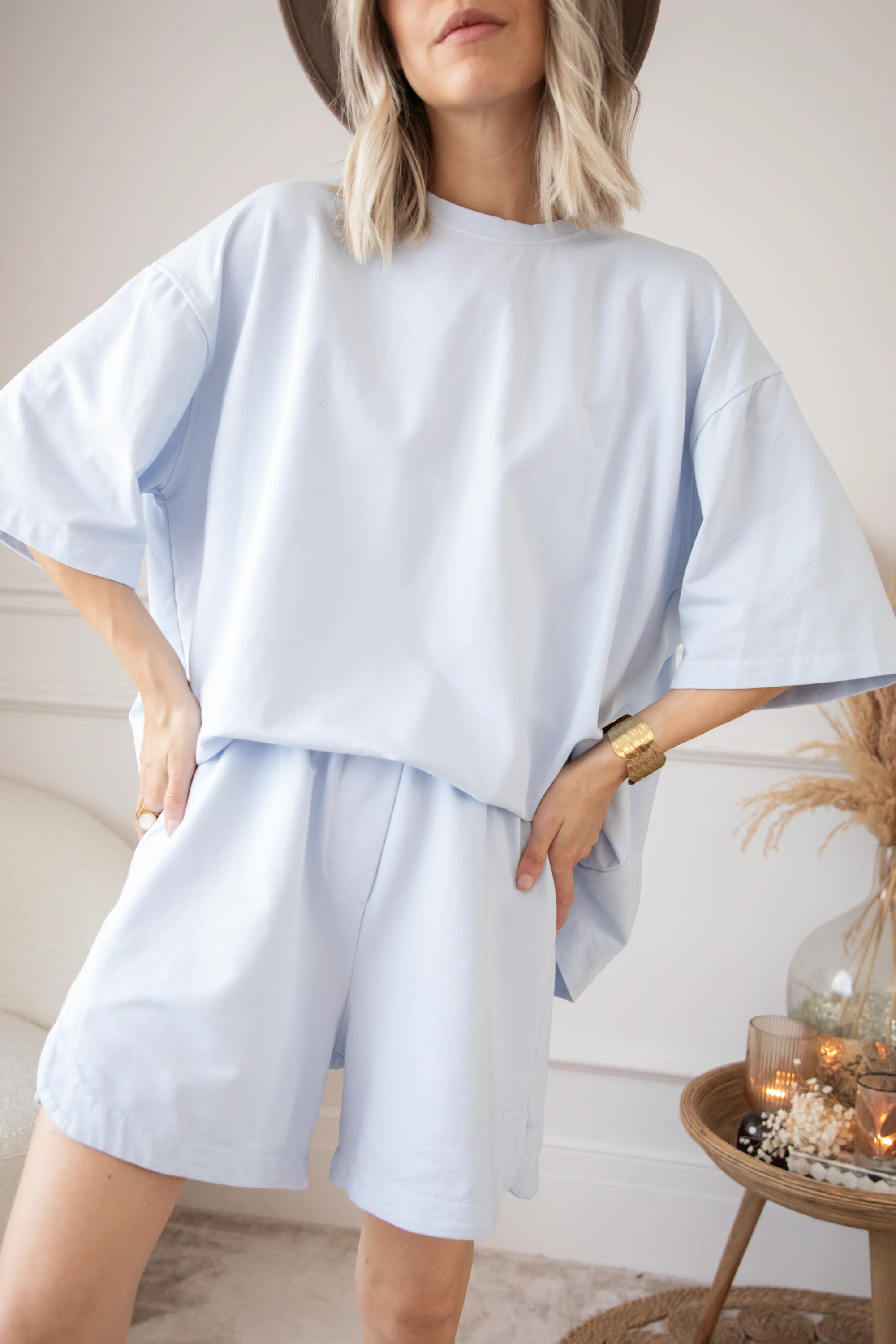 Jill Soft Blue - Short - Image 8