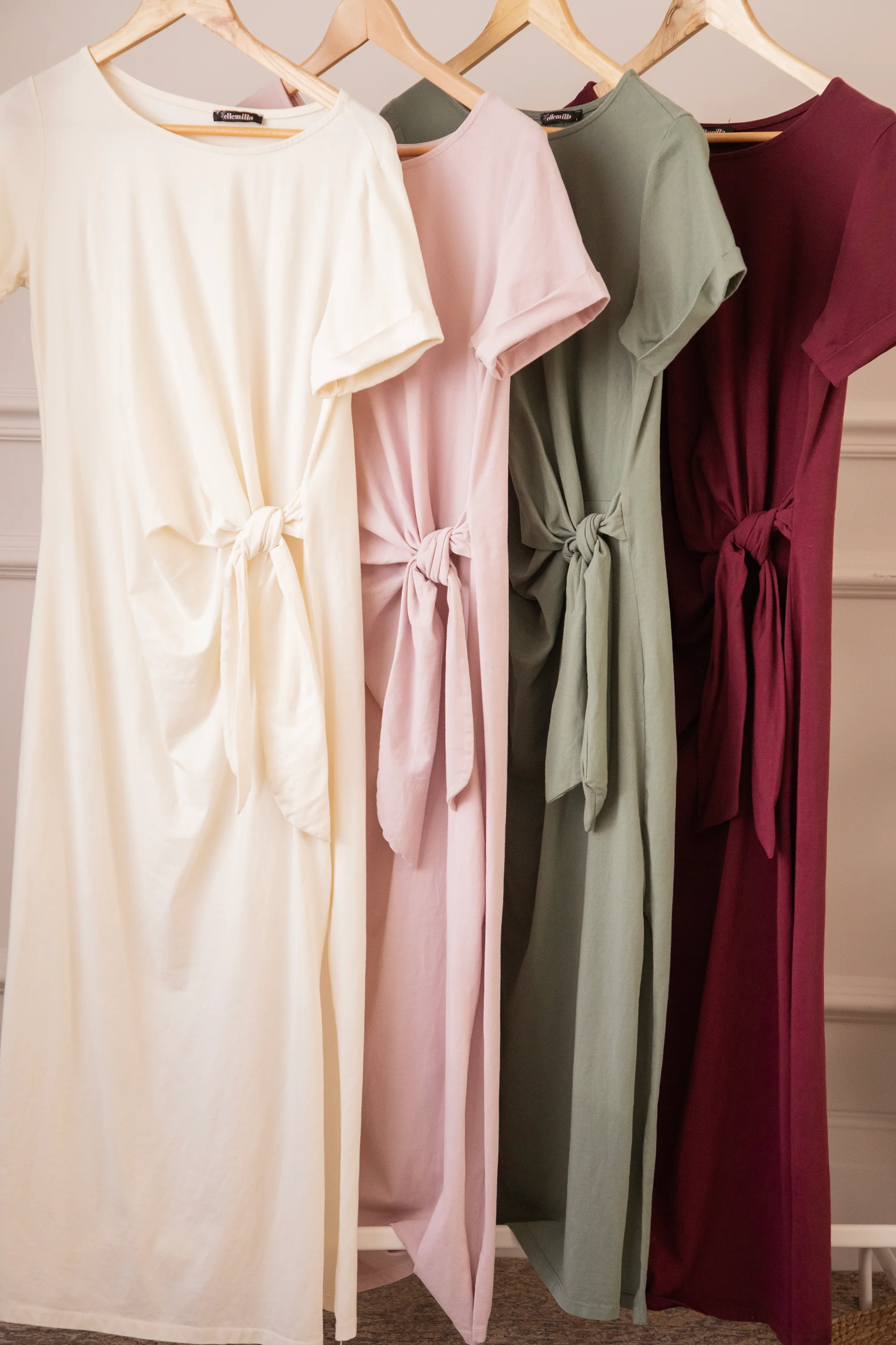 Katie Knot Kaki - Maxi Jurk - Image 7