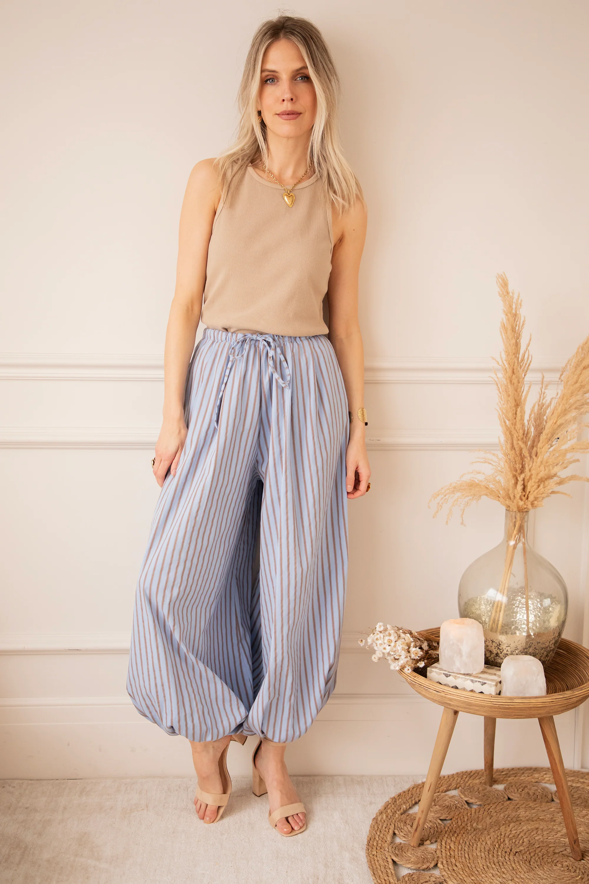 Let The Stripes Flow Blue/Brown - Broek - Image 6