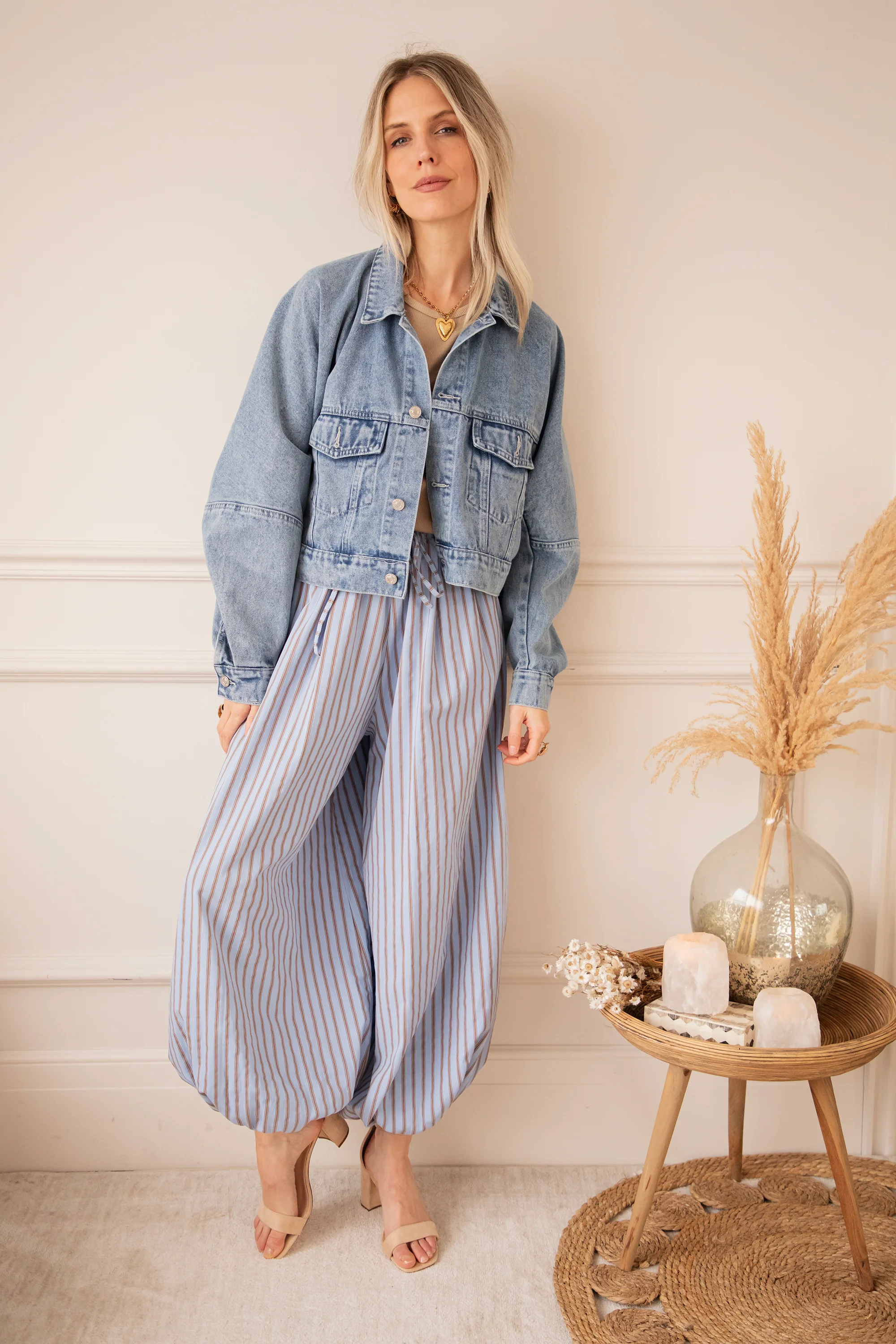 Let The Stripes Flow Blue/Brown - Broek - Image 9