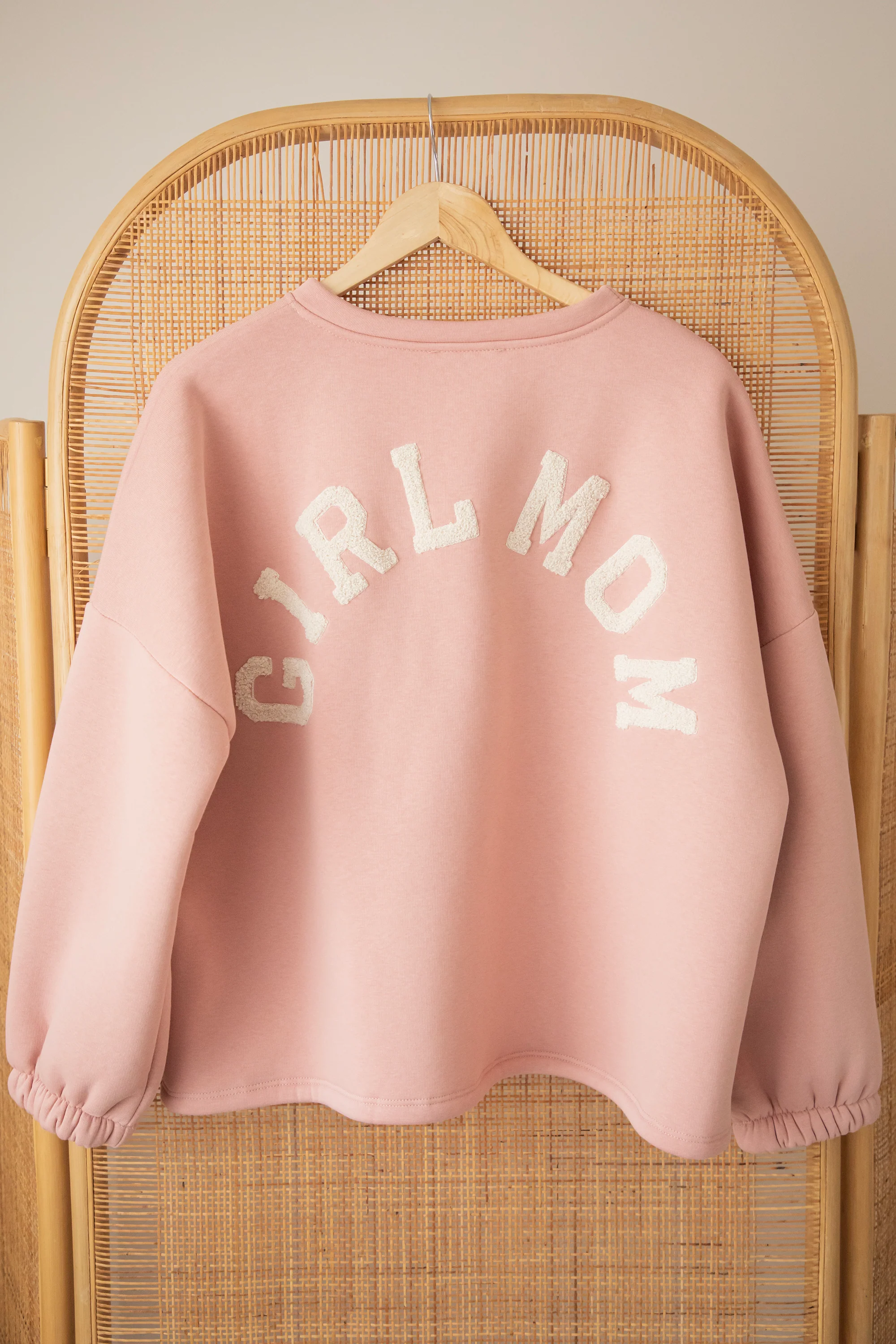 Lily Girl Mom Baby Pink/Beige - Sweater - Image 2