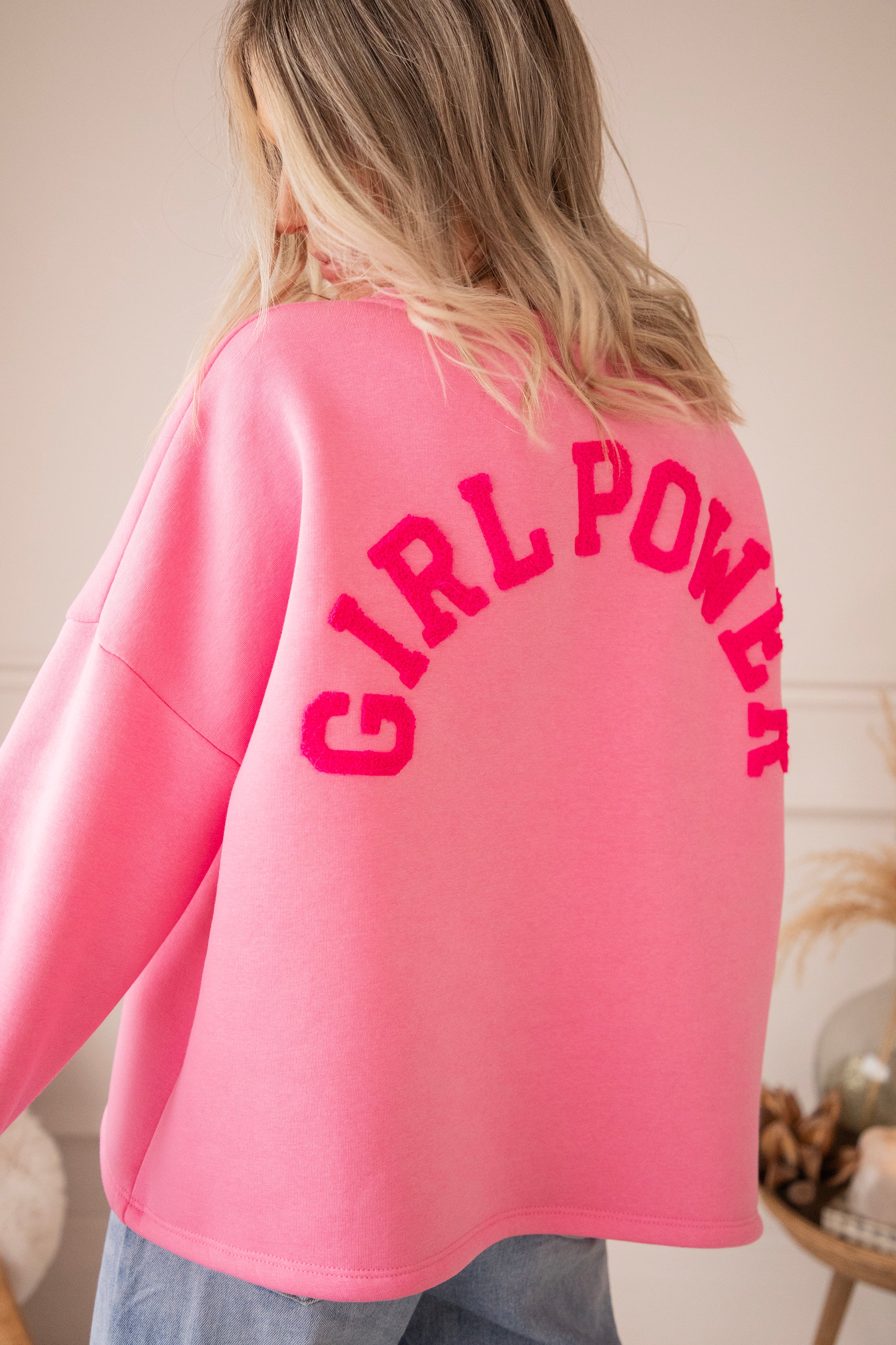 Lily Girl Power Pink/Fuchsia - Sweater - Image 10