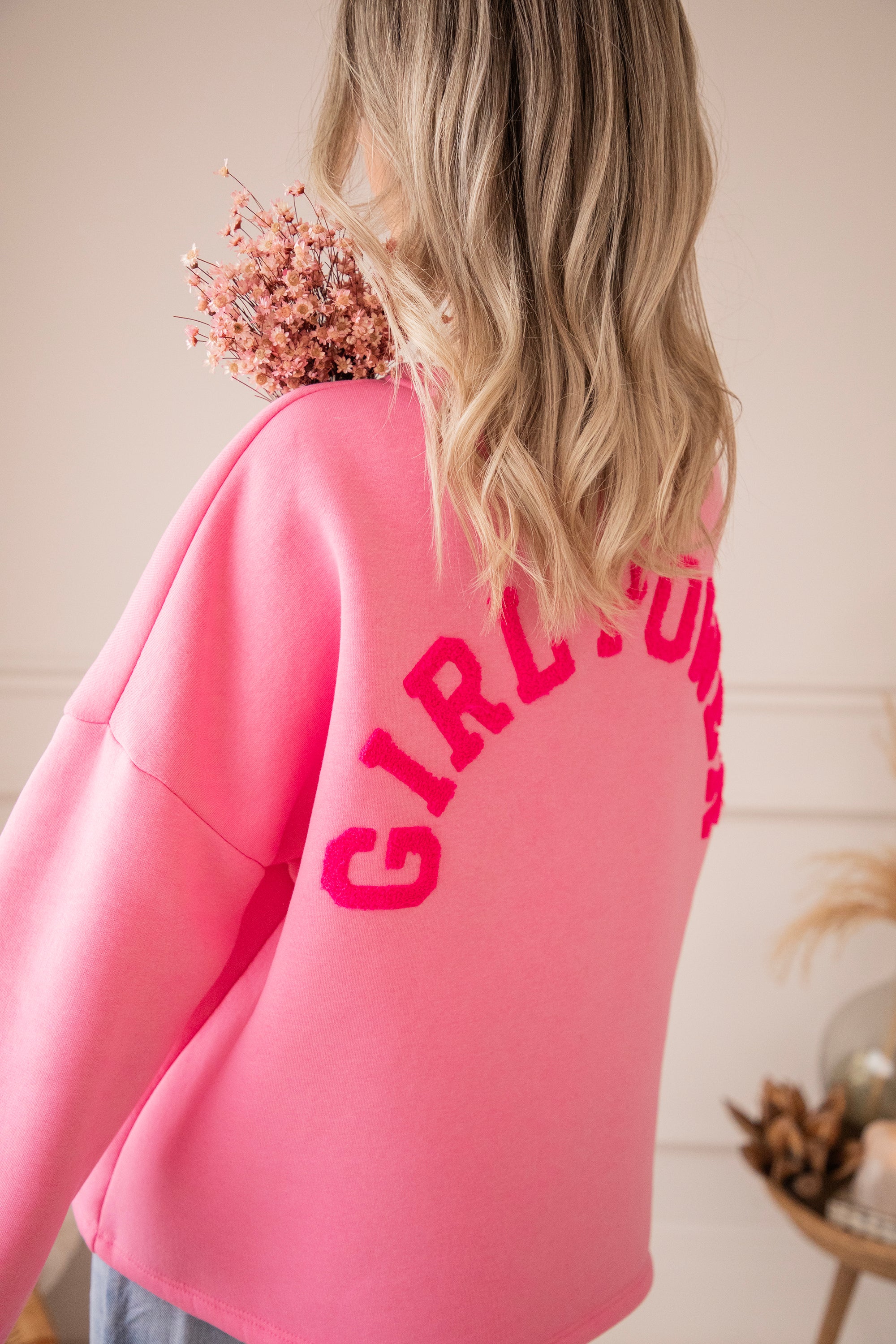Lily Girl Power Pink/Fuchsia - Sweater - Image 11