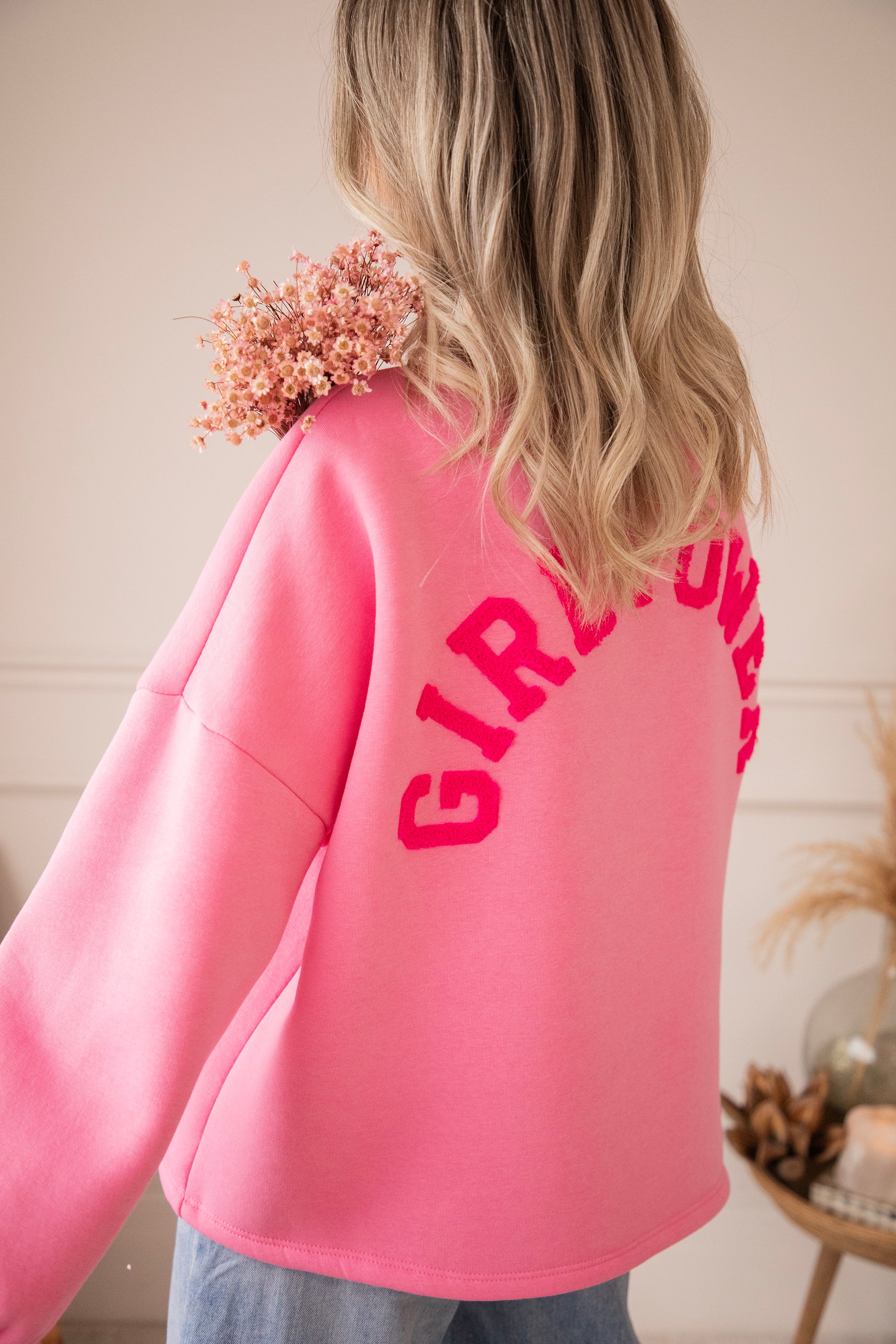 Lily Girl Power Pink/Fuchsia - Sweater - Image 6