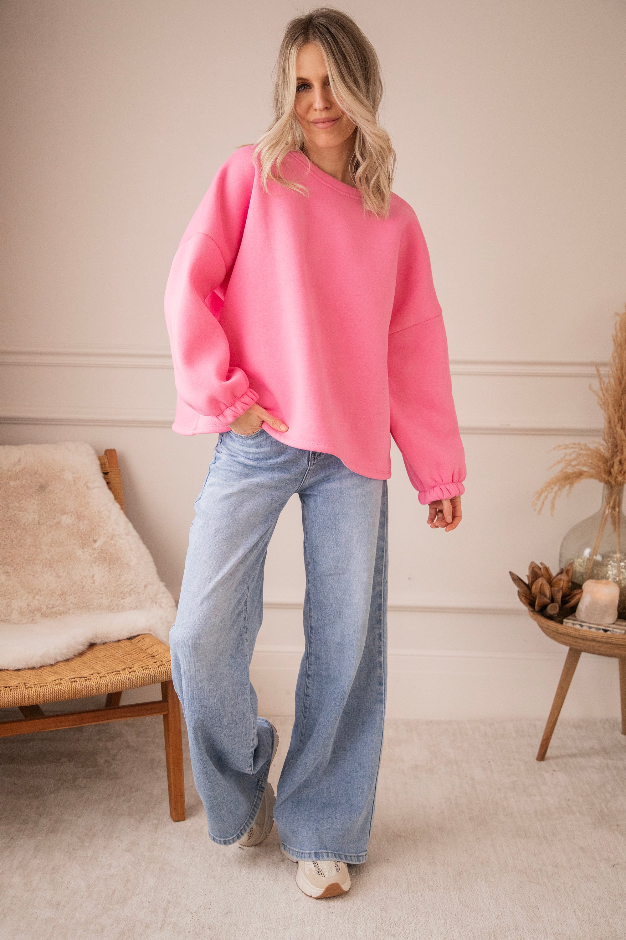 Lily Girl Power Pink/Fuchsia - Sweater - Image 7