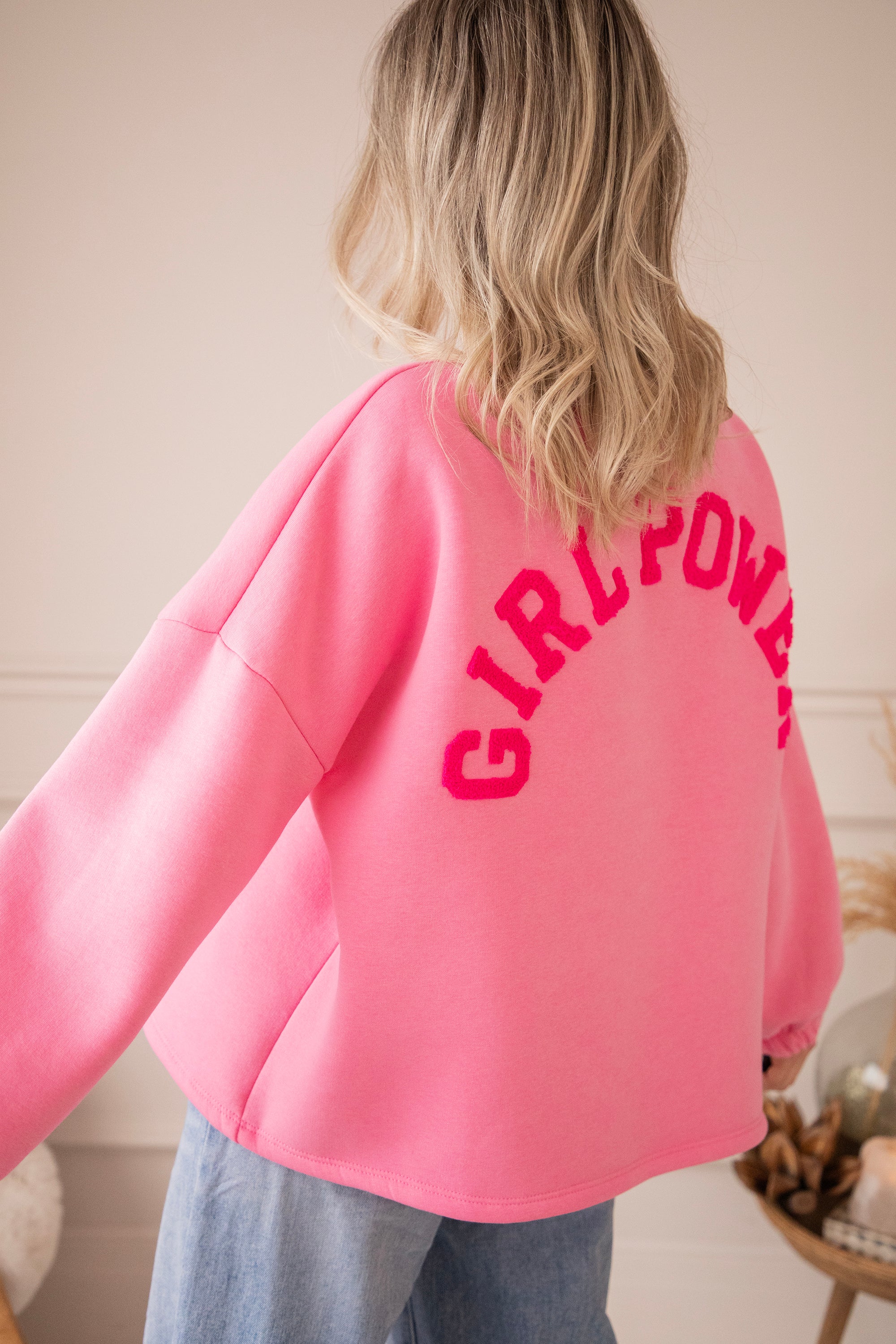 Lily Girl Power Pink/Fuchsia - Sweater - Image 9