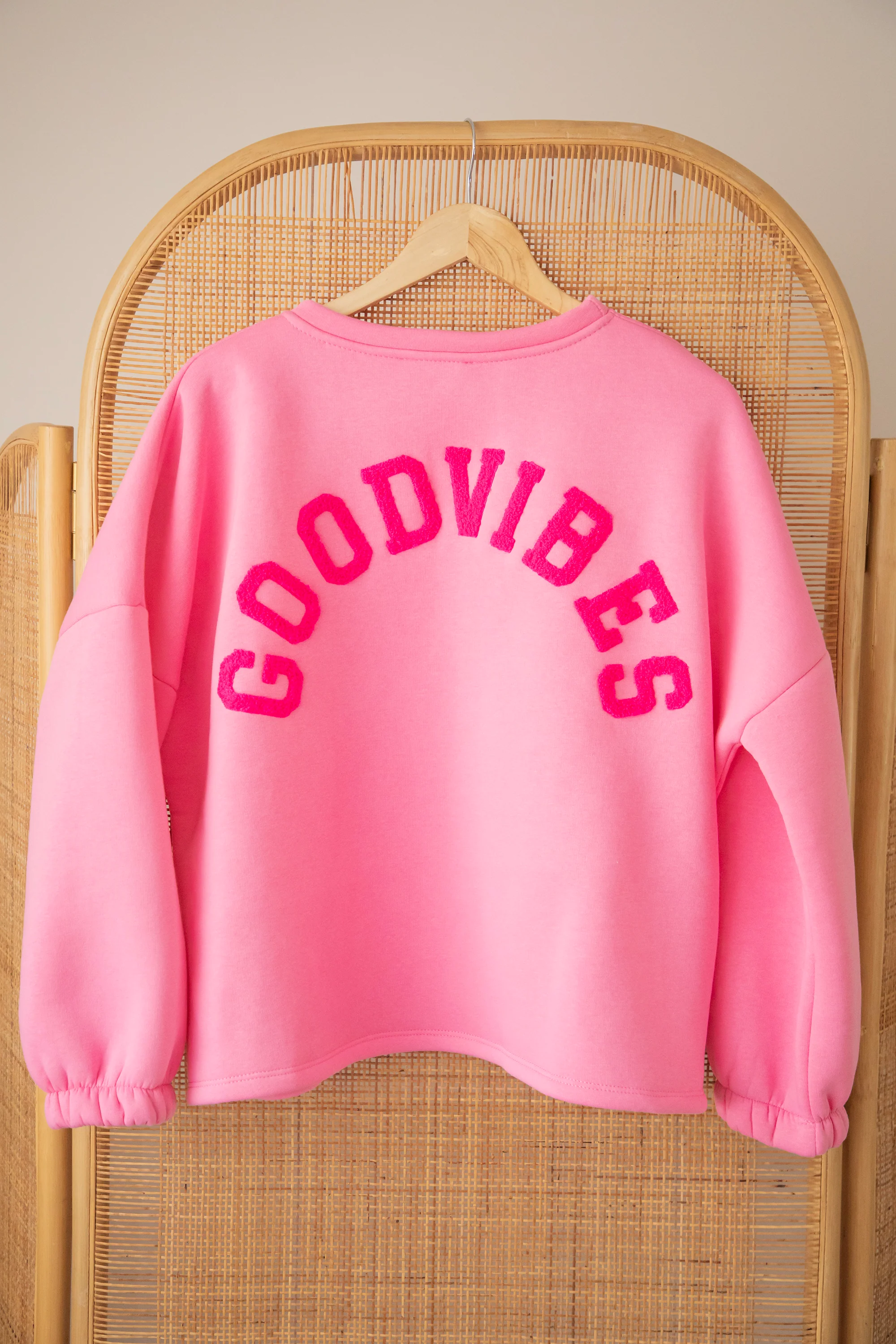 Lily Good Vibes Pink/Fuchsia - Sweater - Image 2