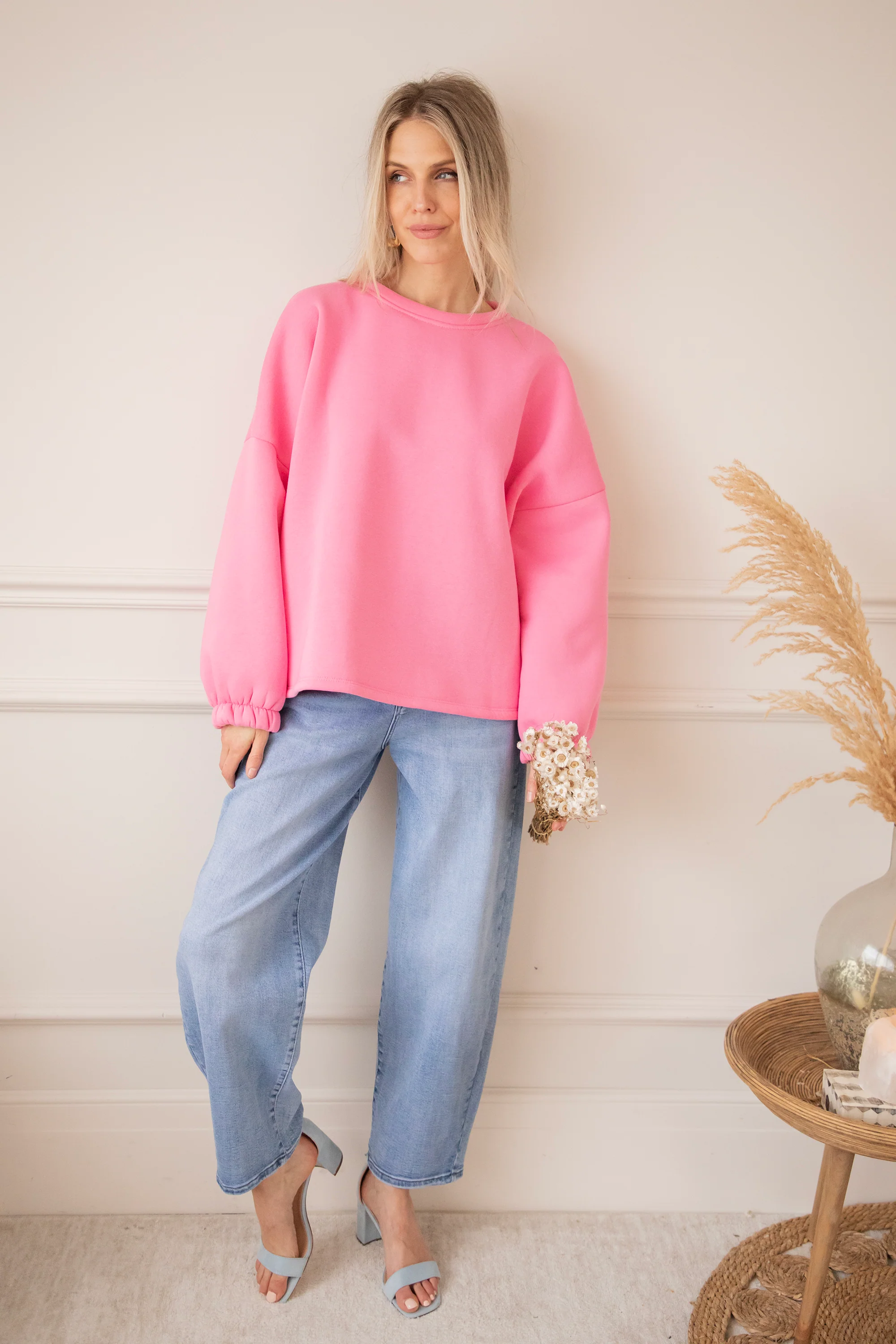 Lily Good Vibes Pink/Fuchsia - Sweater - Image 6