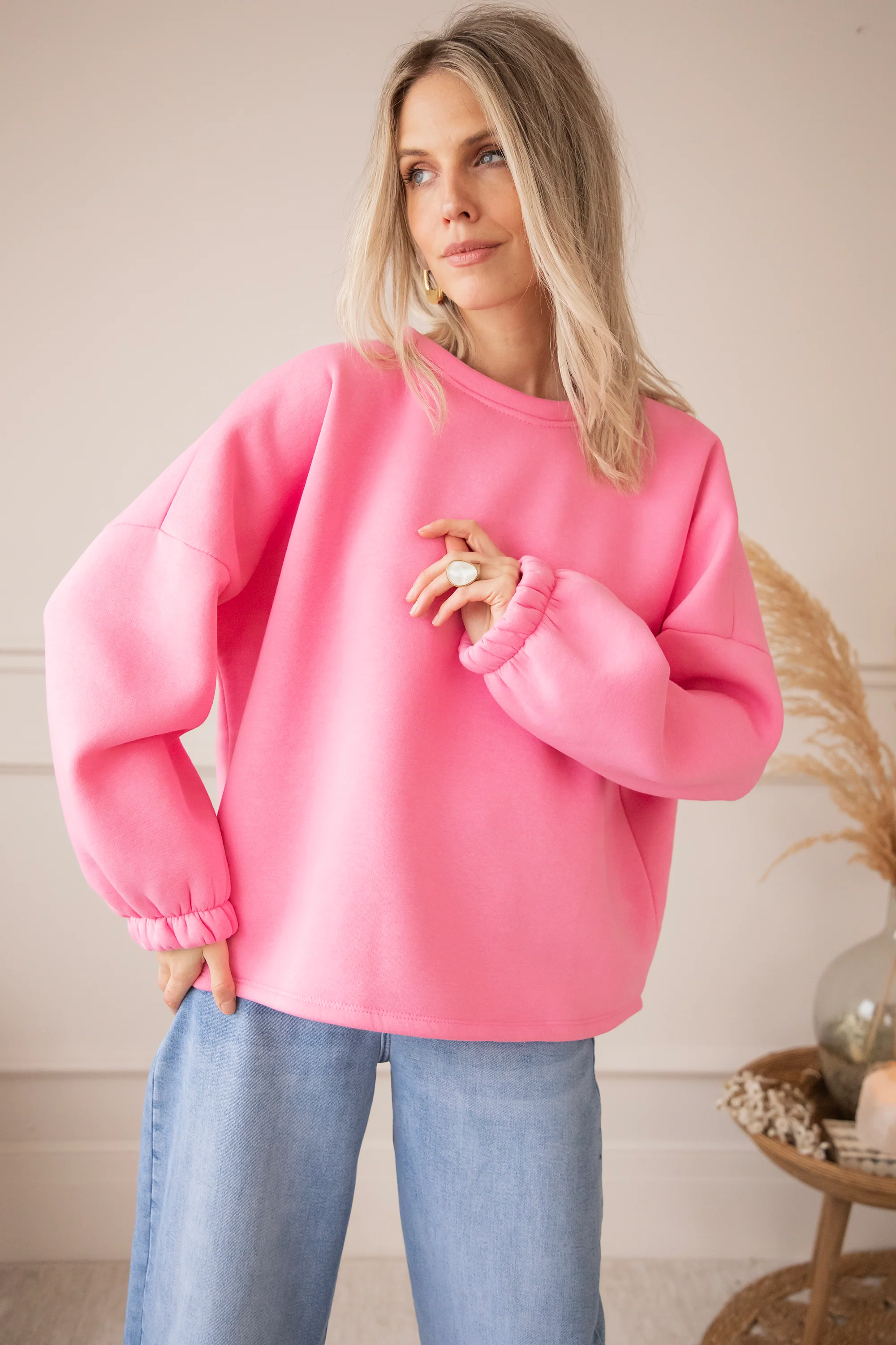 Lily Good Vibes Pink/Fuchsia - Sweater - Image 7