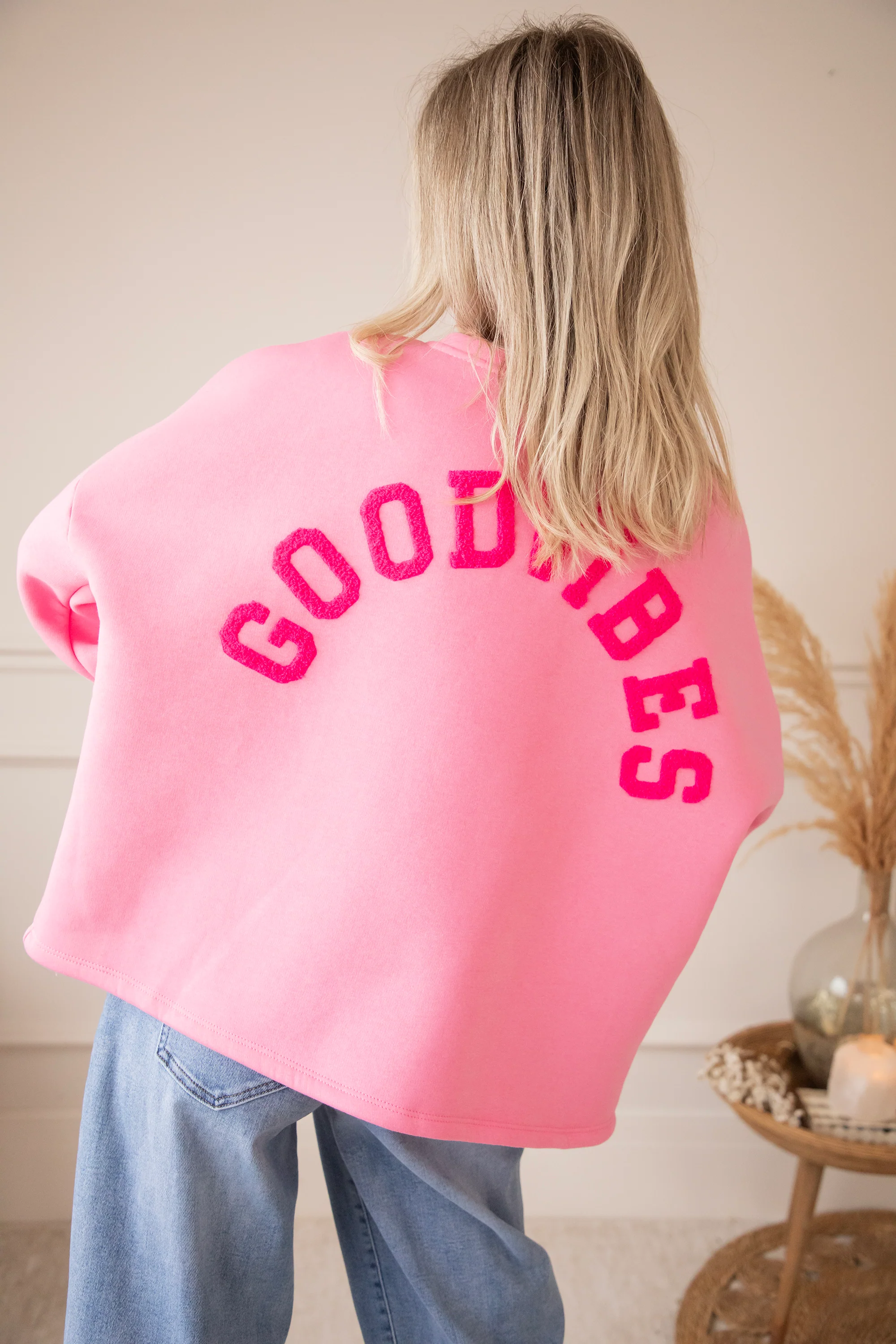 Lily Good Vibes Pink/Fuchsia - Sweater - Image 8