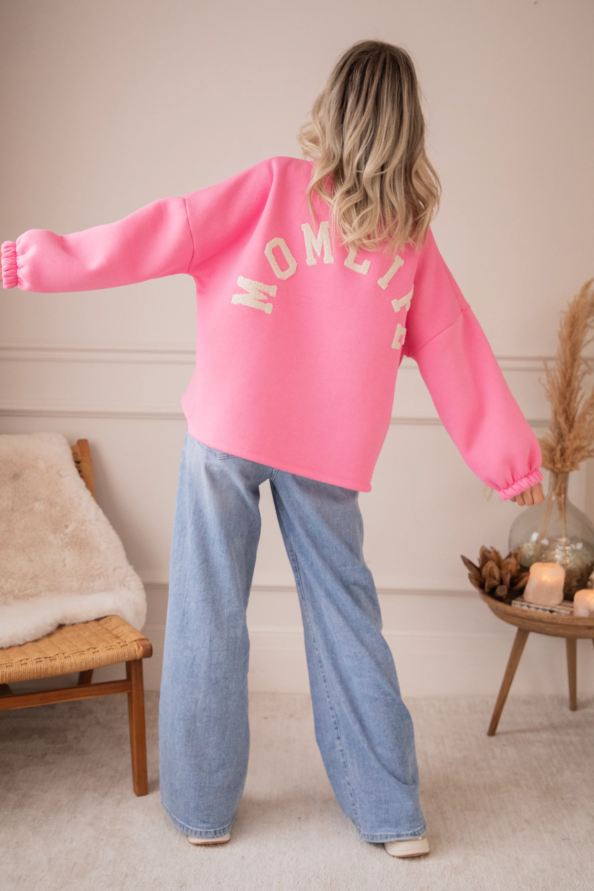 Lily Momlife Pink/Beige - Sweater - Image 5