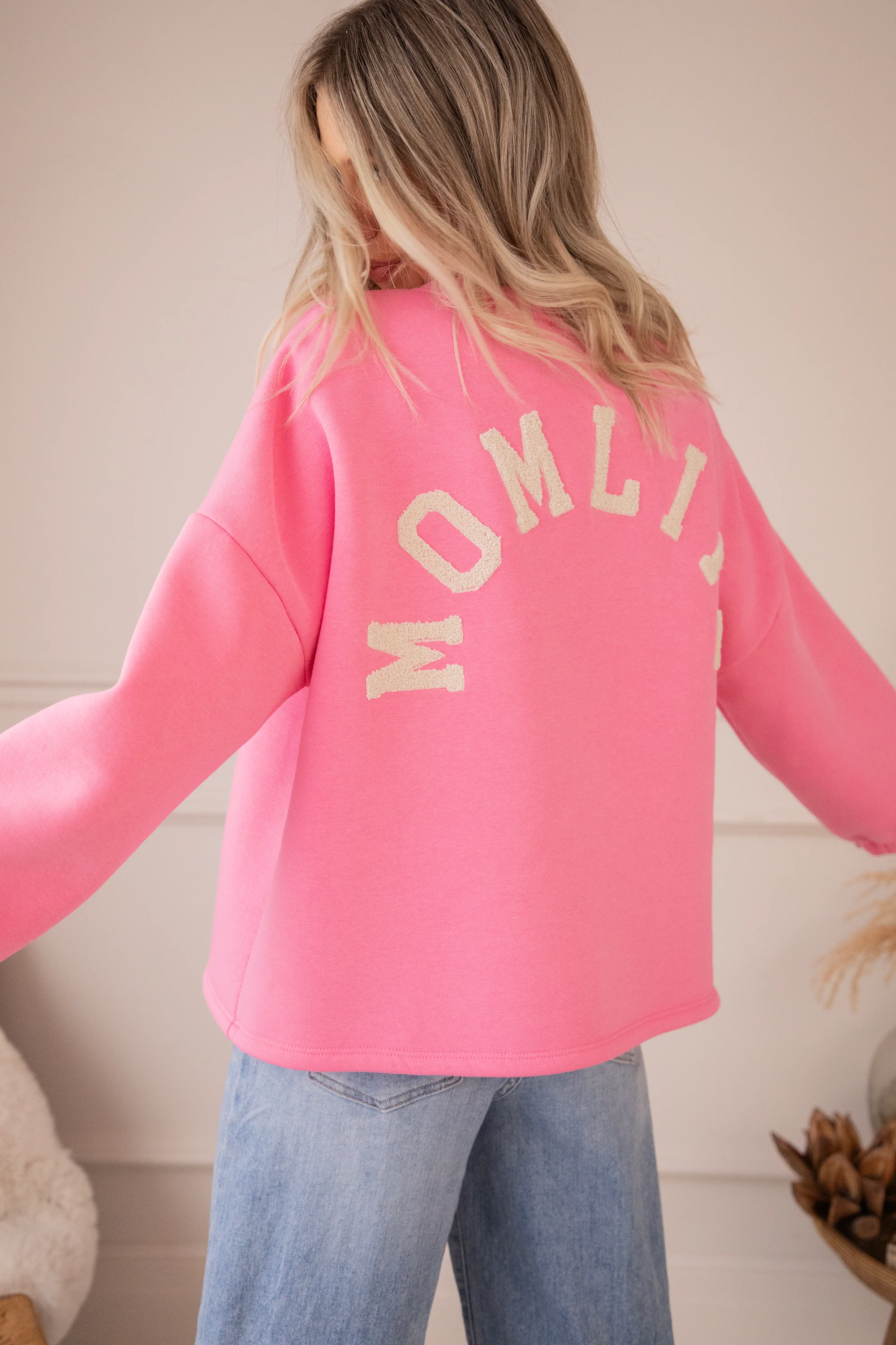 Lily Momlife Pink/Beige - Sweater - Image 6