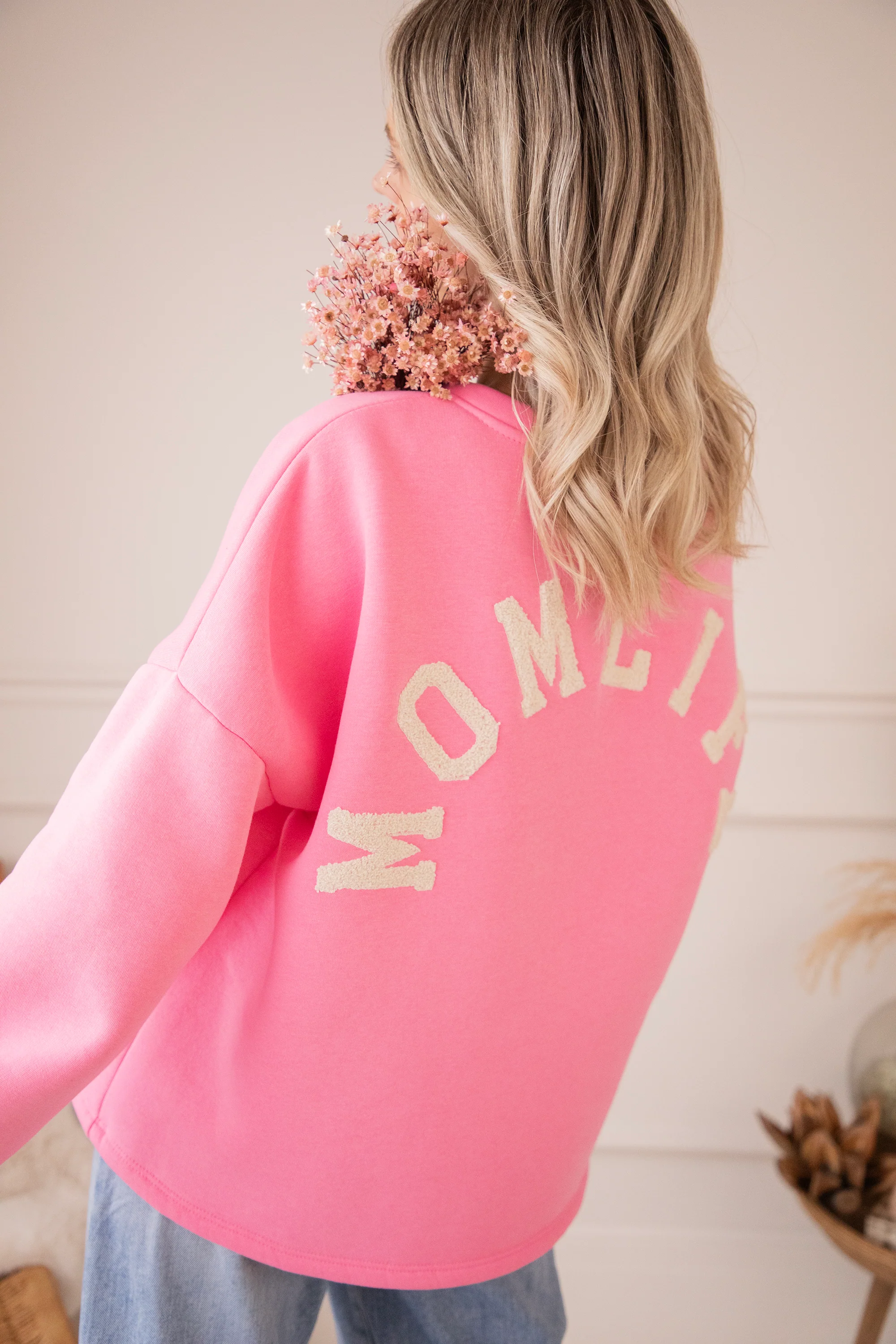 Lily Momlife Pink/Beige - Sweater - Image 7