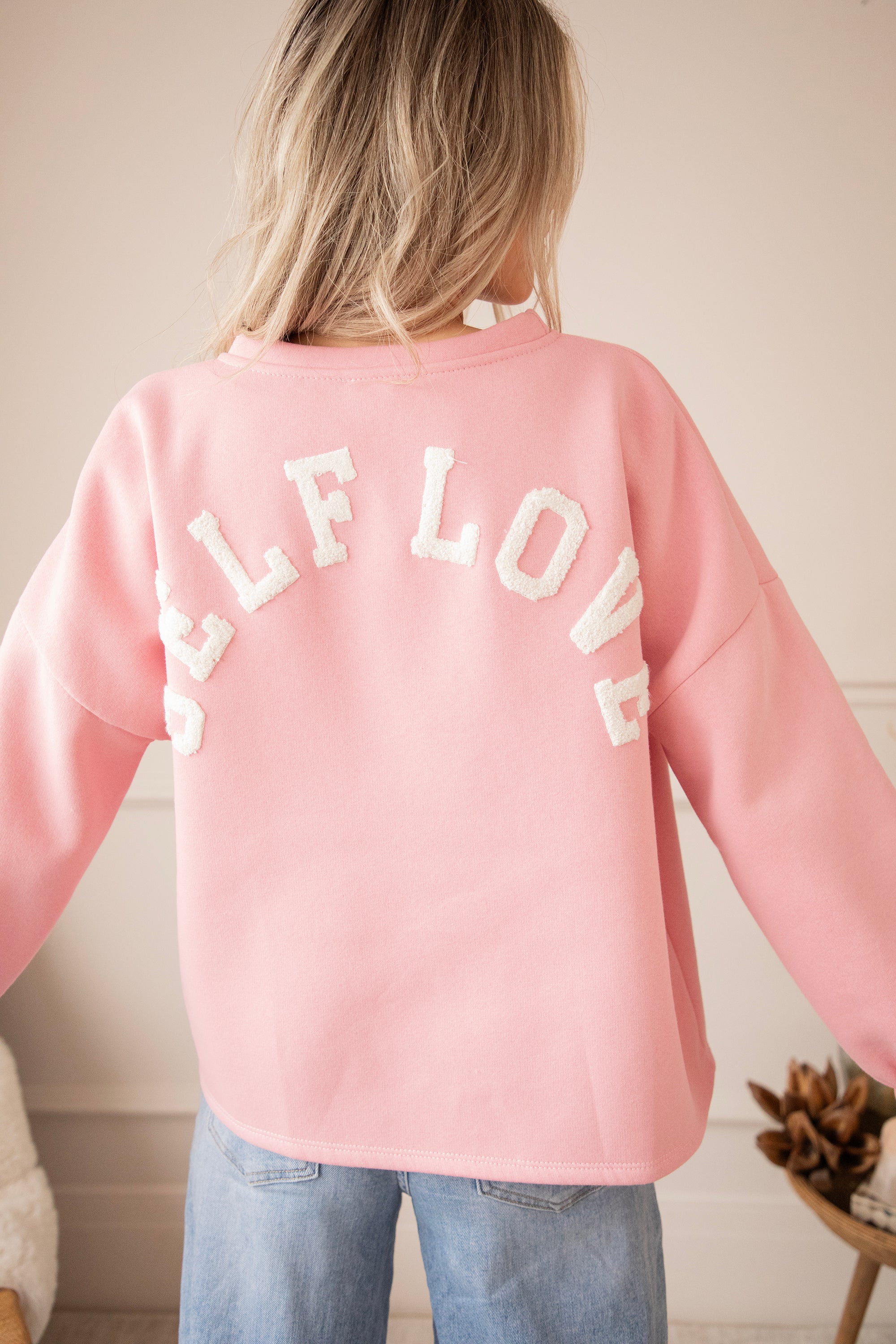 Lily Self Love Baby Pink/Off White - Sweater - Image 14