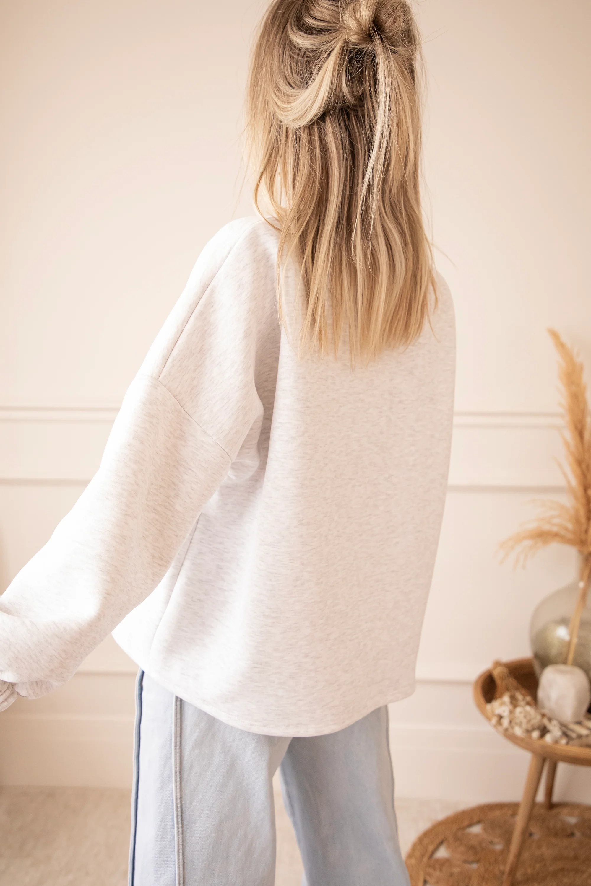 Lily Soft Grey - Sweater - Image 2