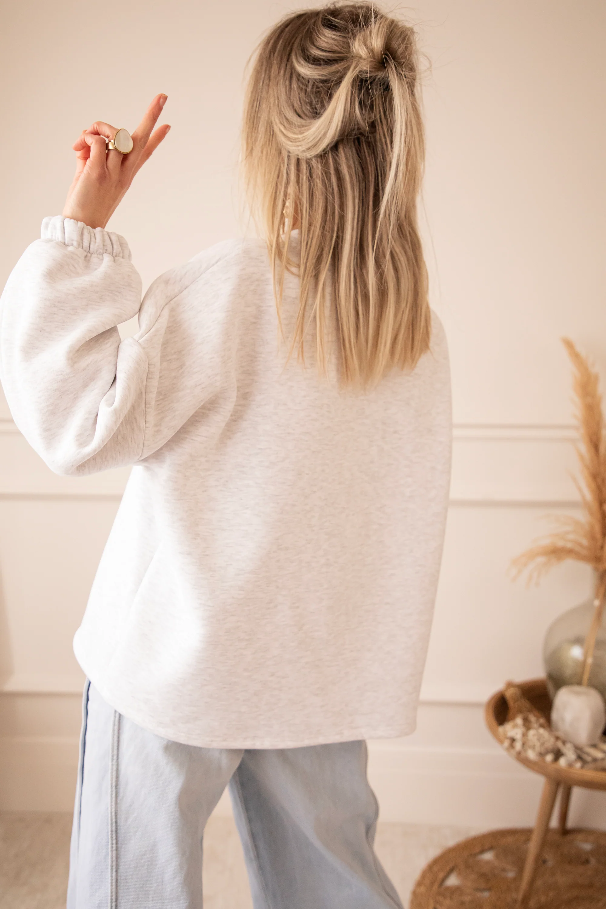 Lily Soft Grey - Sweater - Image 4
