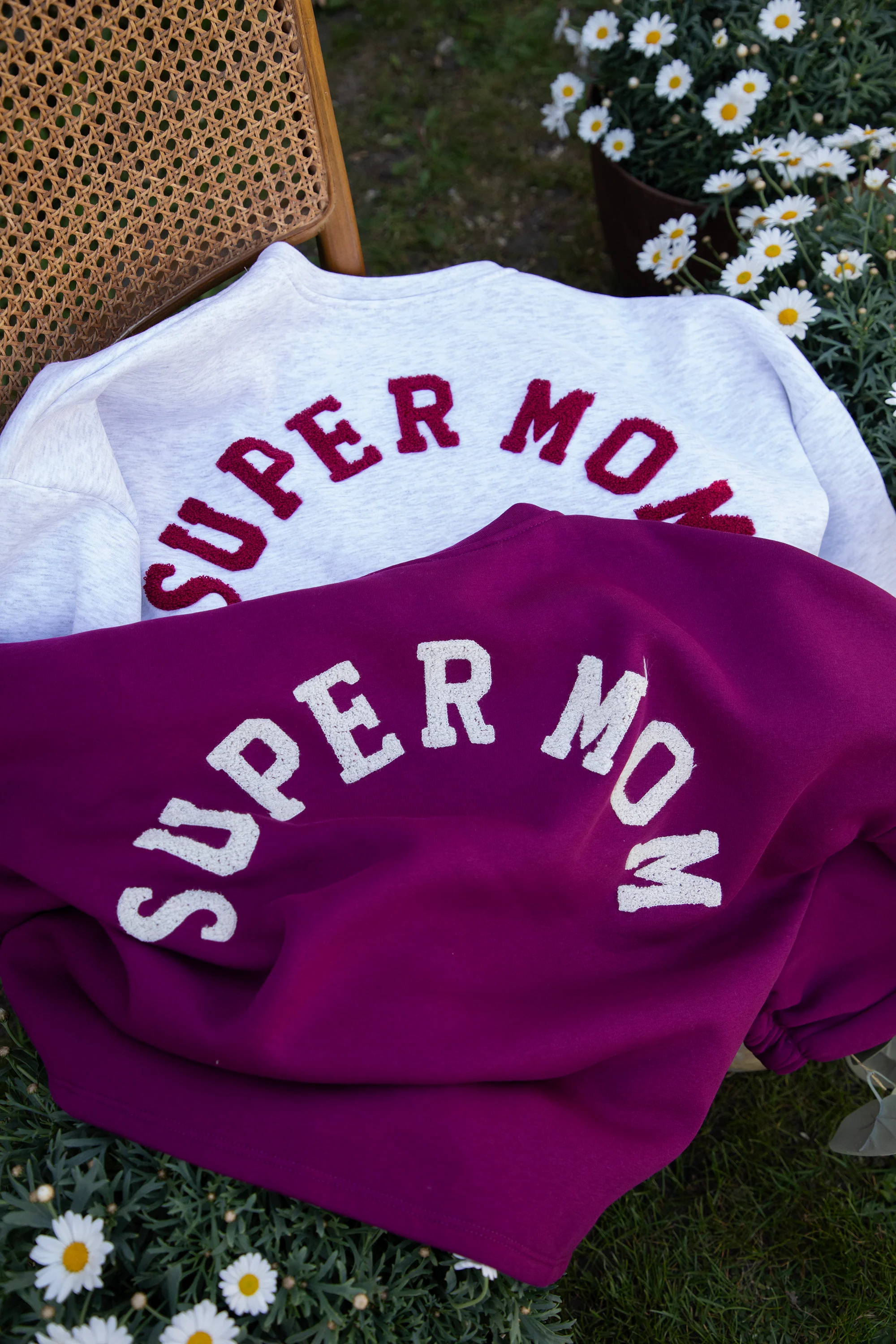 Lily Super Mom Plum/Beige - Sweater - Image 6