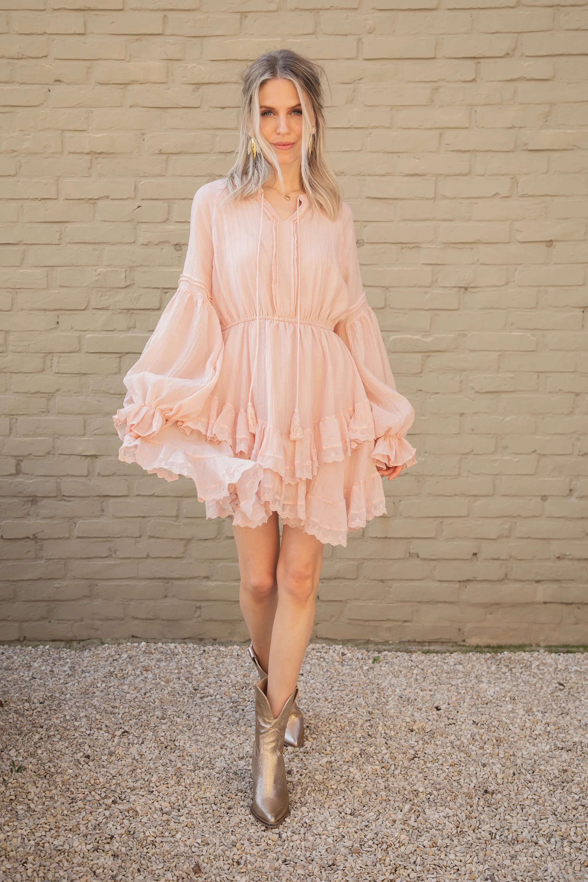 Lola Layer Pink - Jurk - Image 12