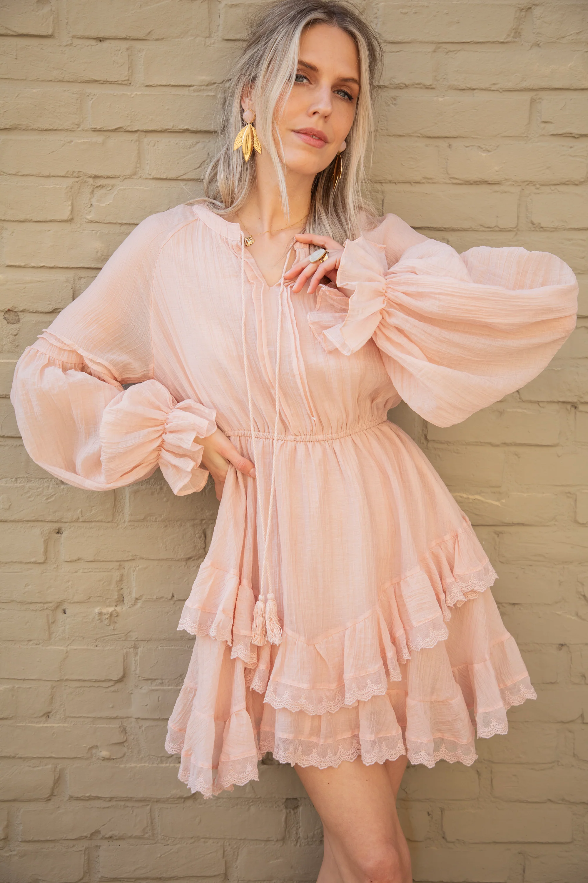 Lola Layer Pink - Jurk - Image 13