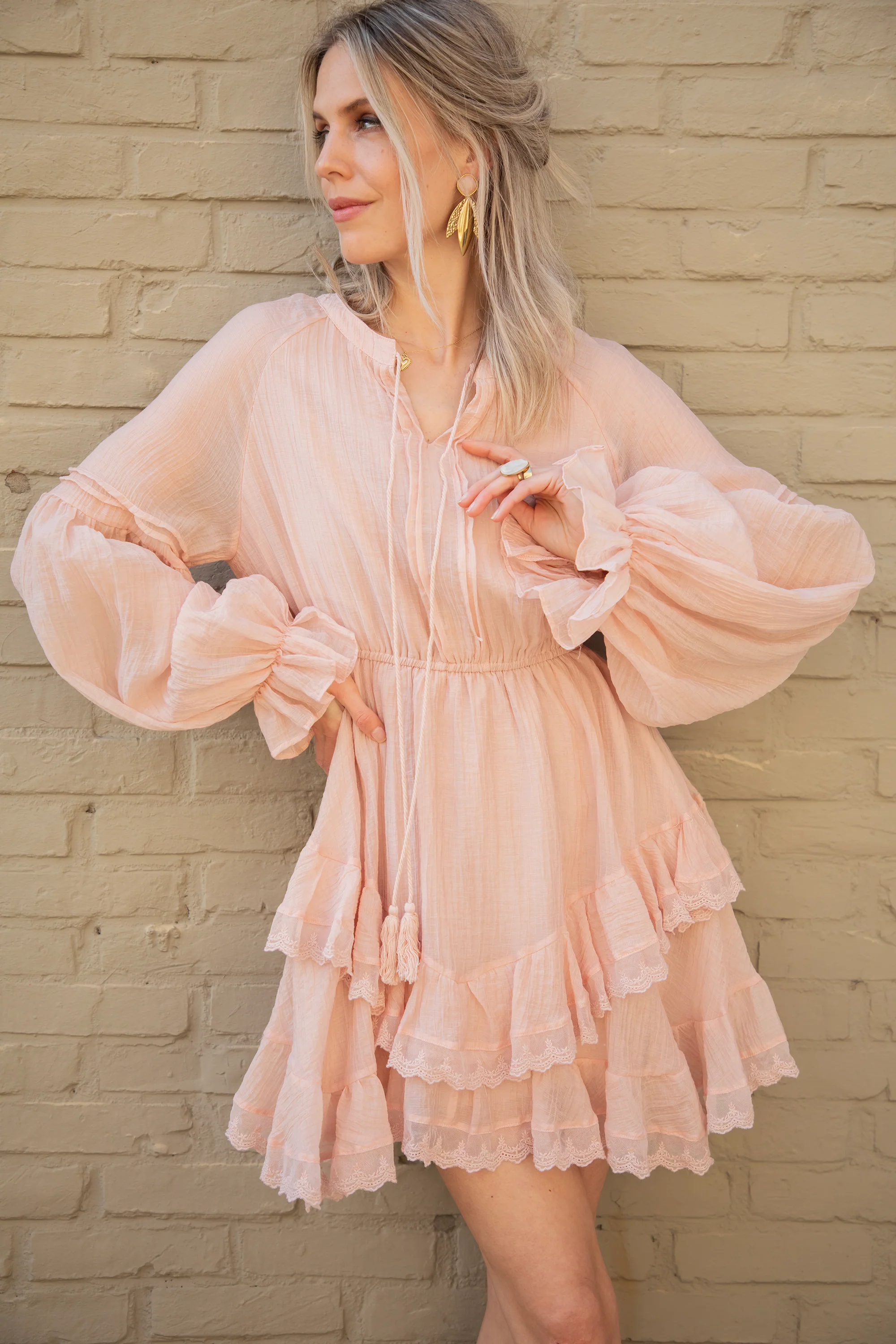 Lola Layer Pink - Jurk - Image 5