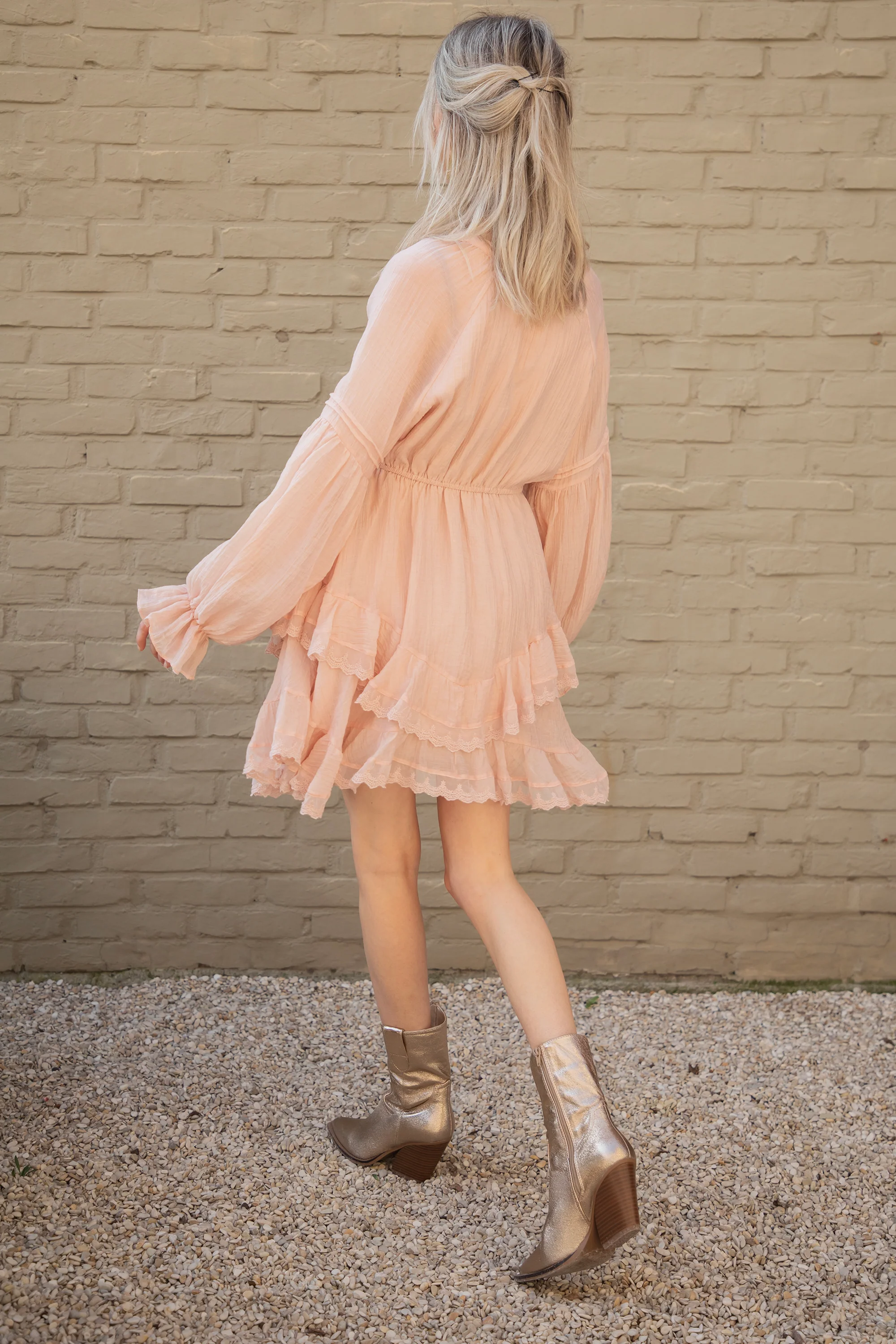 Lola Layer Pink - Jurk - Image 7