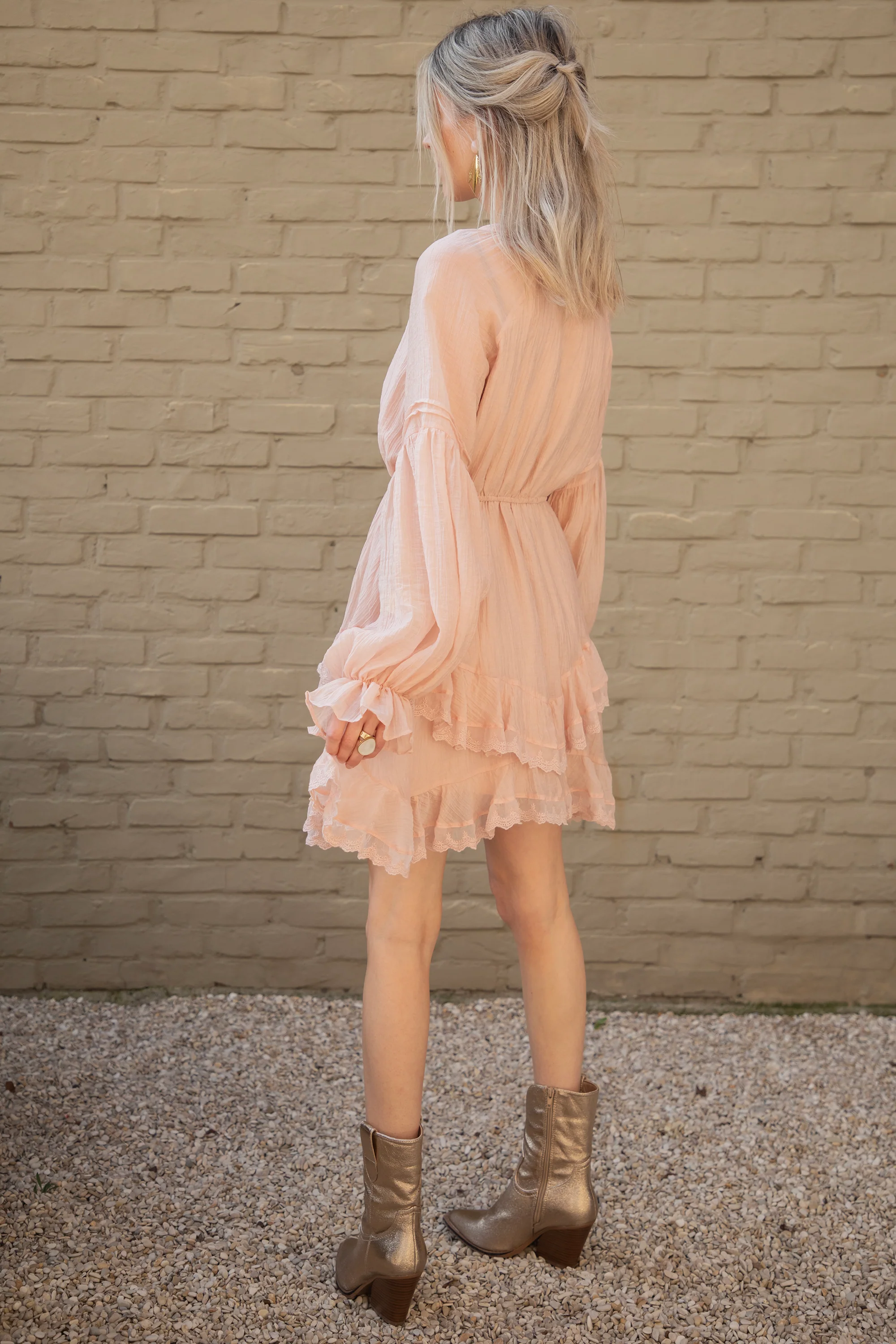 Lola Layer Pink - Jurk - Image 8