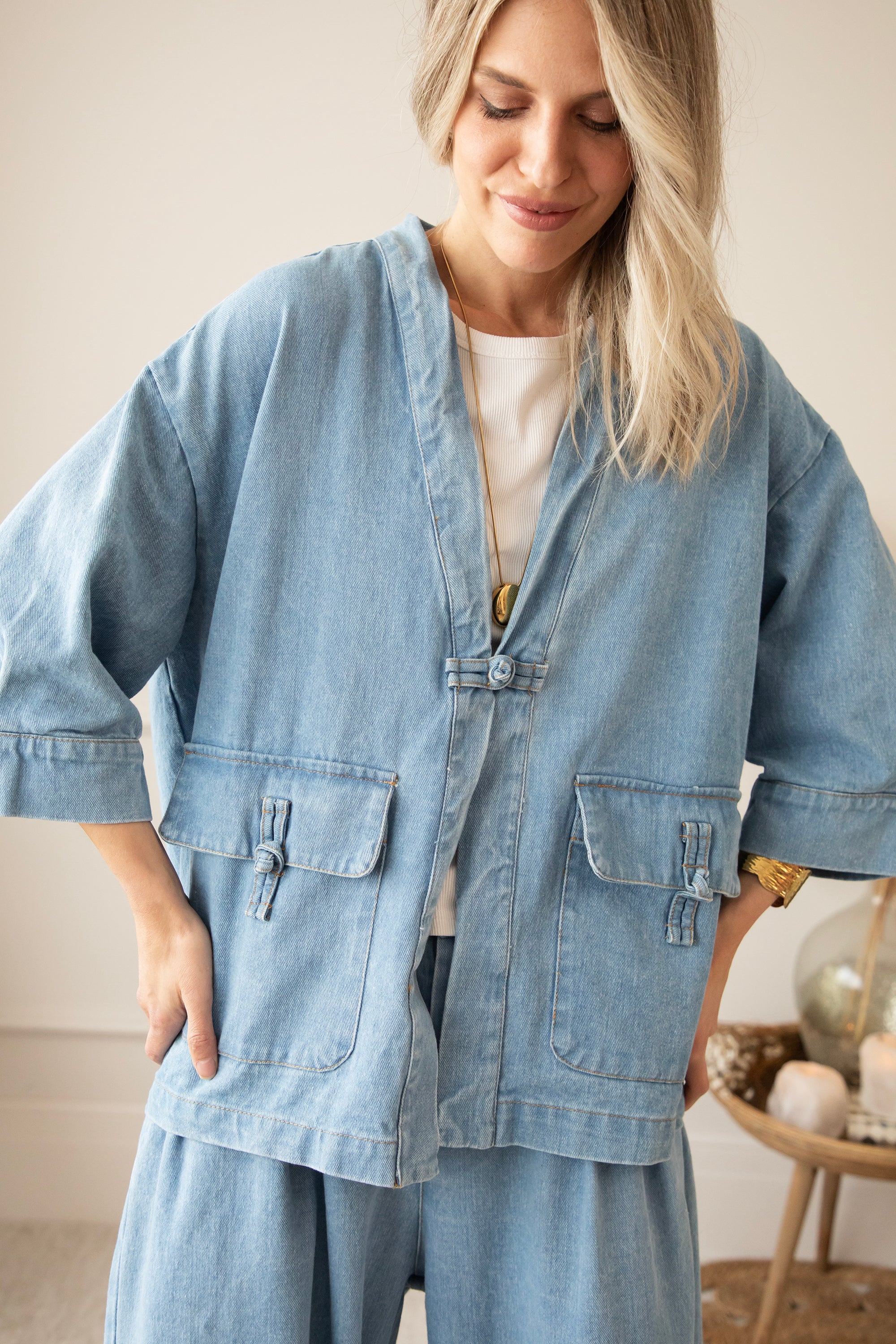 Loosen Up Blue - Jacket