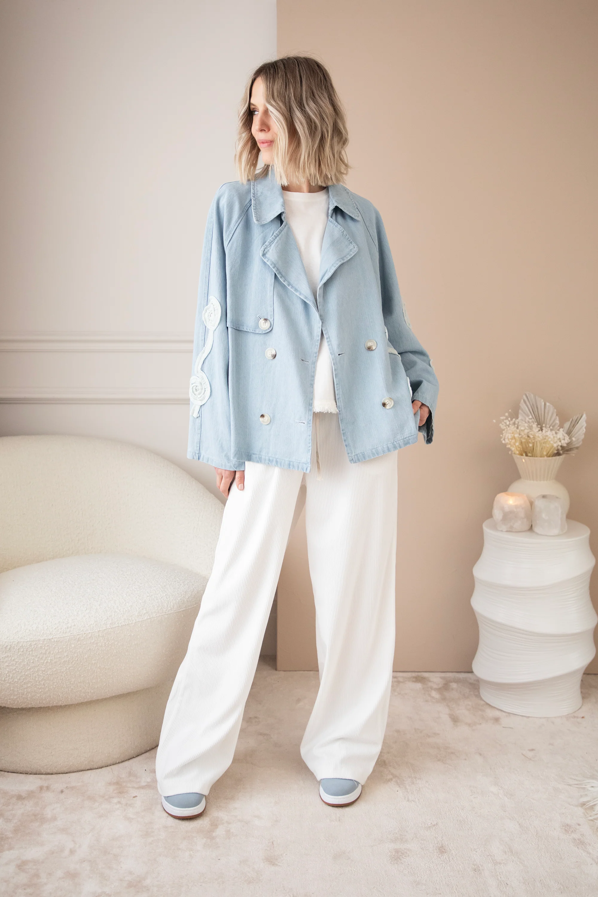 Lotus Denim Light Blue - Jacket - Image 11