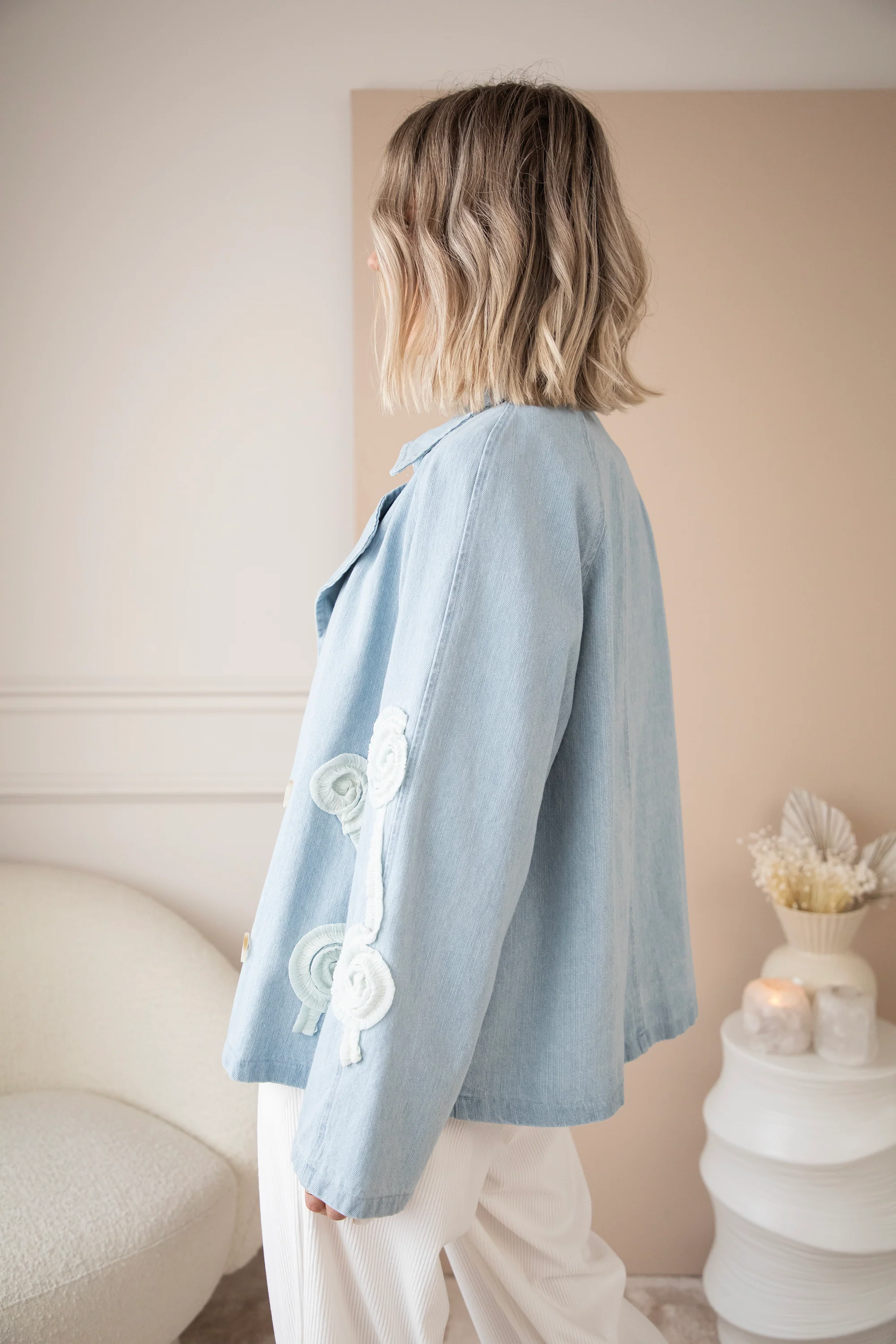 Lotus Denim Light Blue - Jacket - Image 12