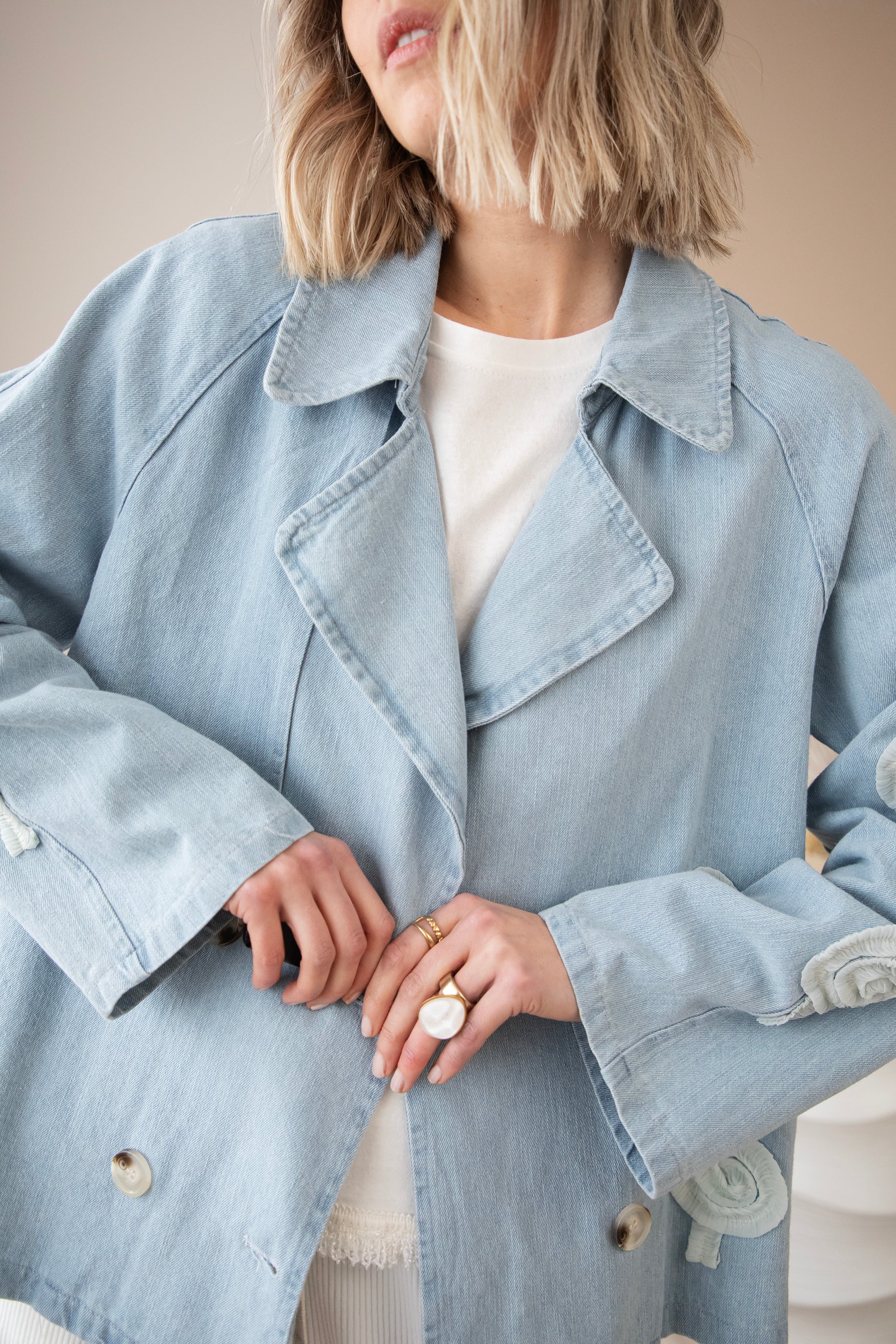 Lotus Denim Light Blue - Jacket - Image 8
