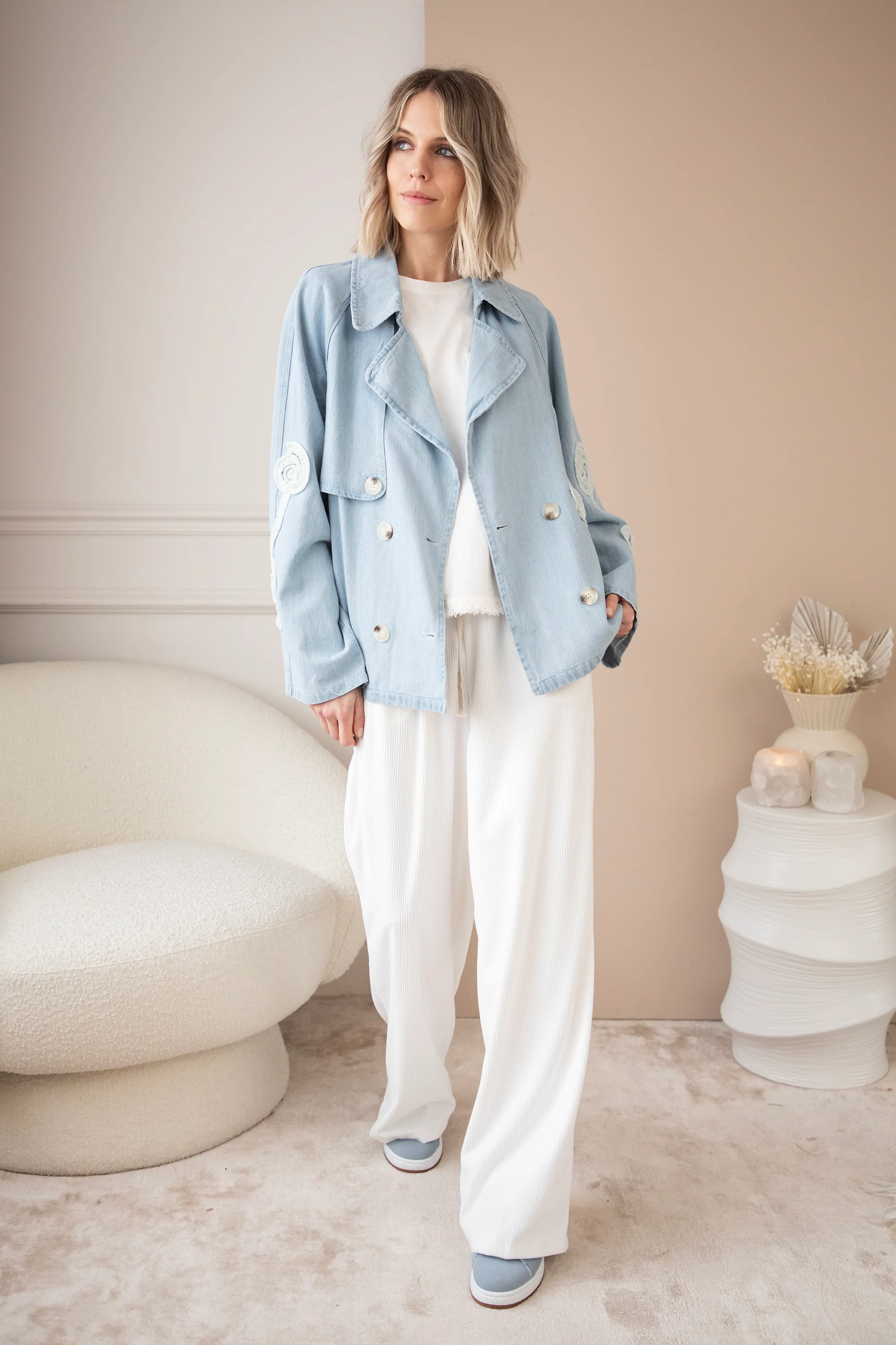 Lotus Denim Light Blue - Jacket - Image 9