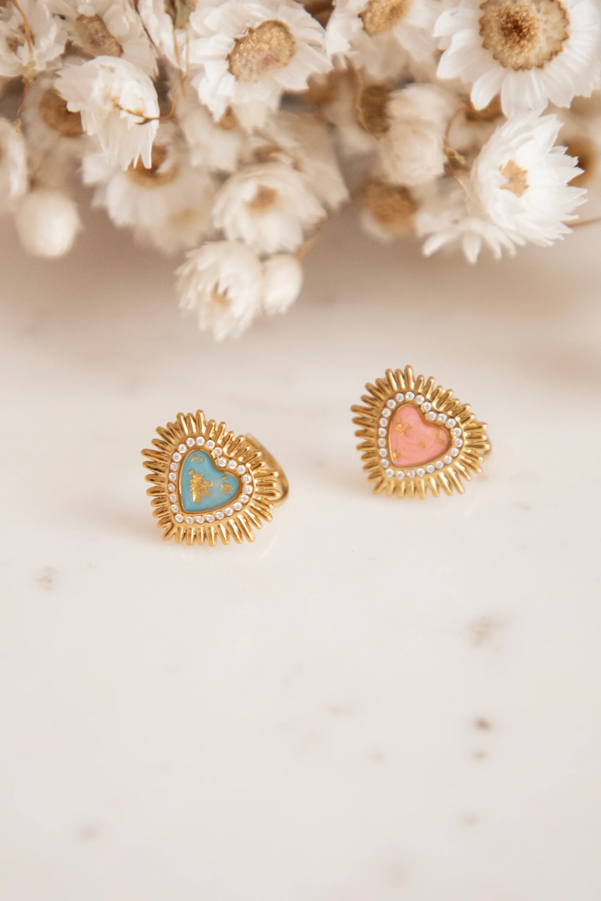 Love Eternity Blue/Gold - Ring - Image 4