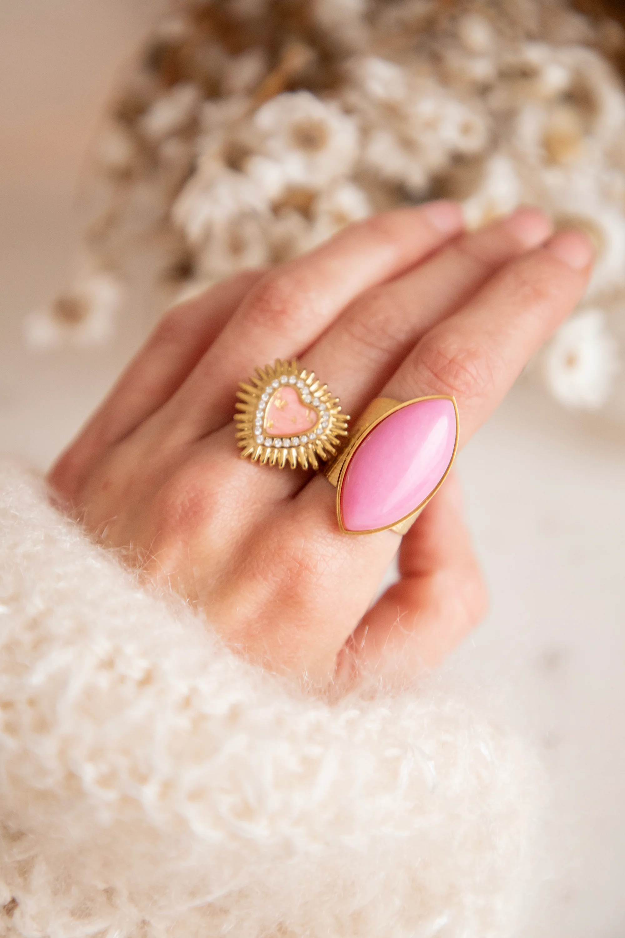 Love Eternity Pink/Gold - Ring - Image 6