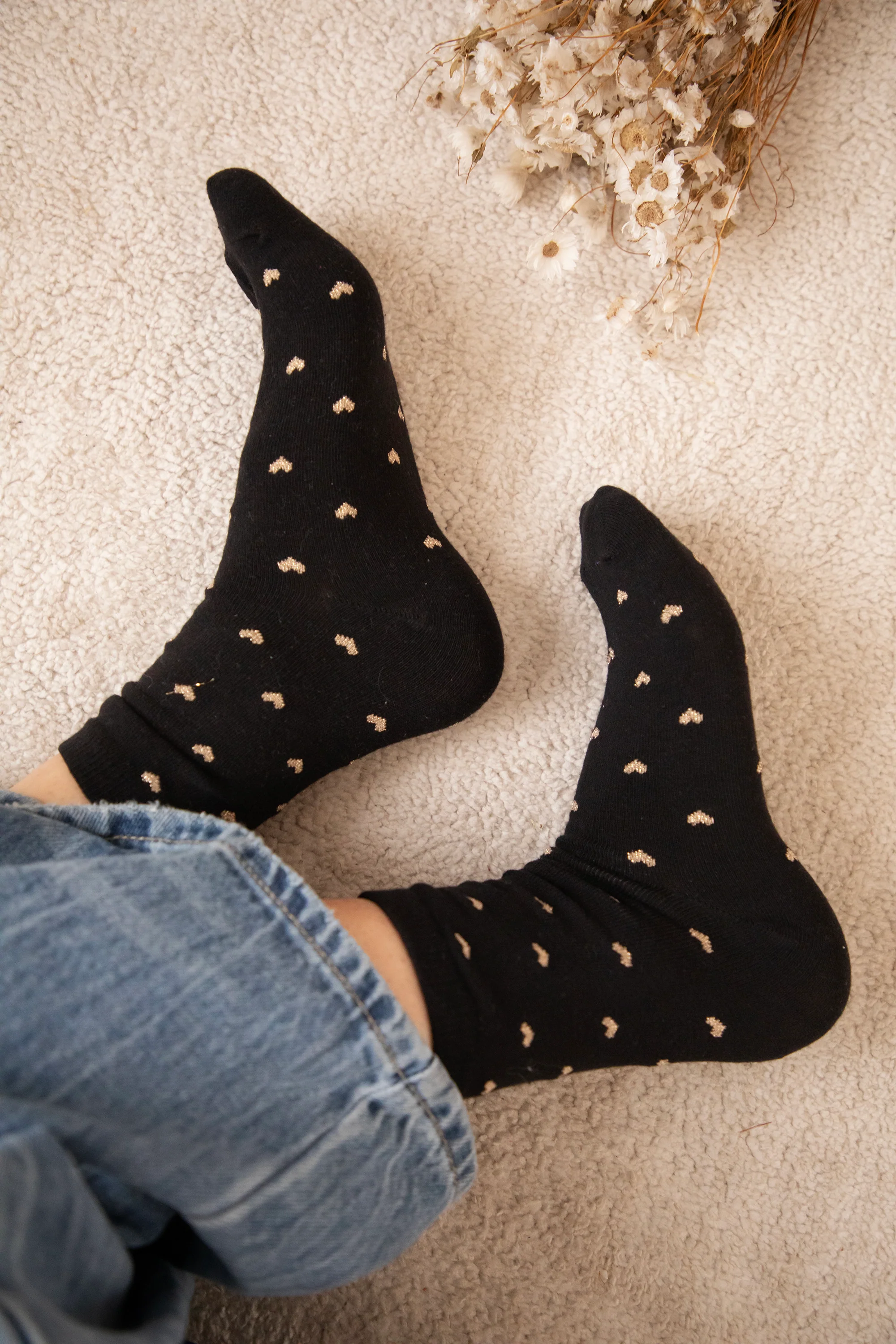 Love Overload Black/Gold - Sokken - Image 3