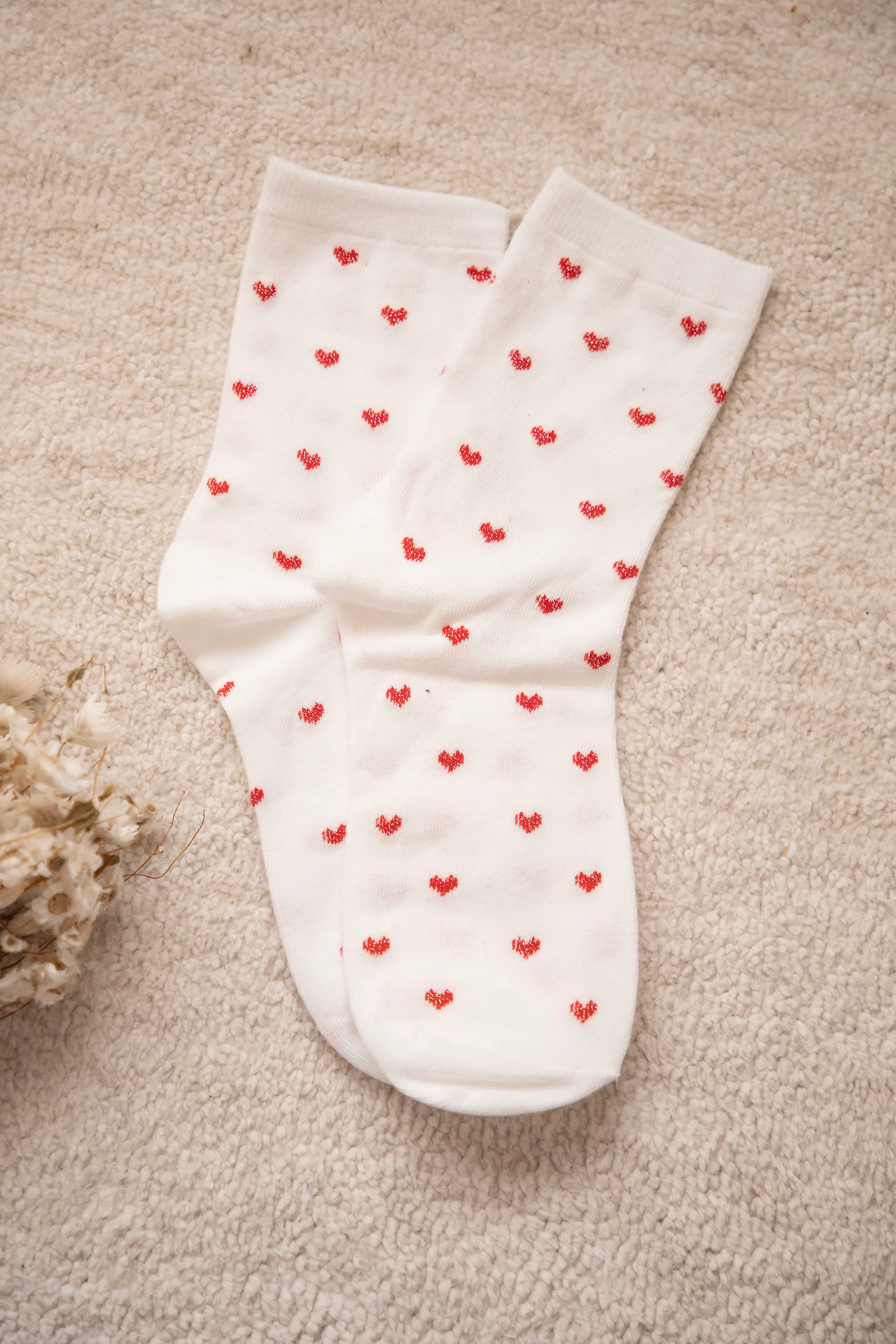 Love Overload White/Red - Sokken - Image 2
