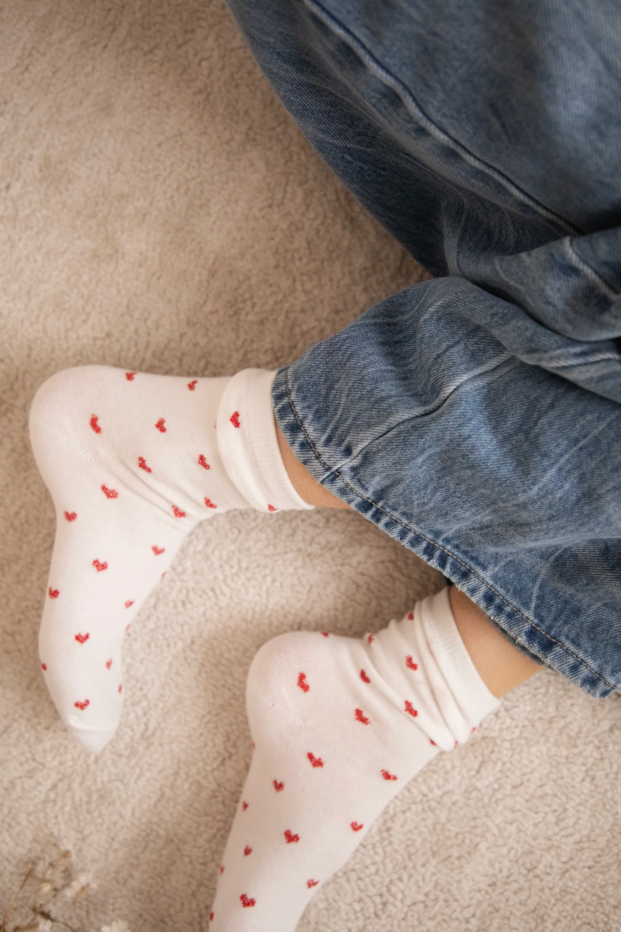 Love Overload White/Red - Sokken - Image 3