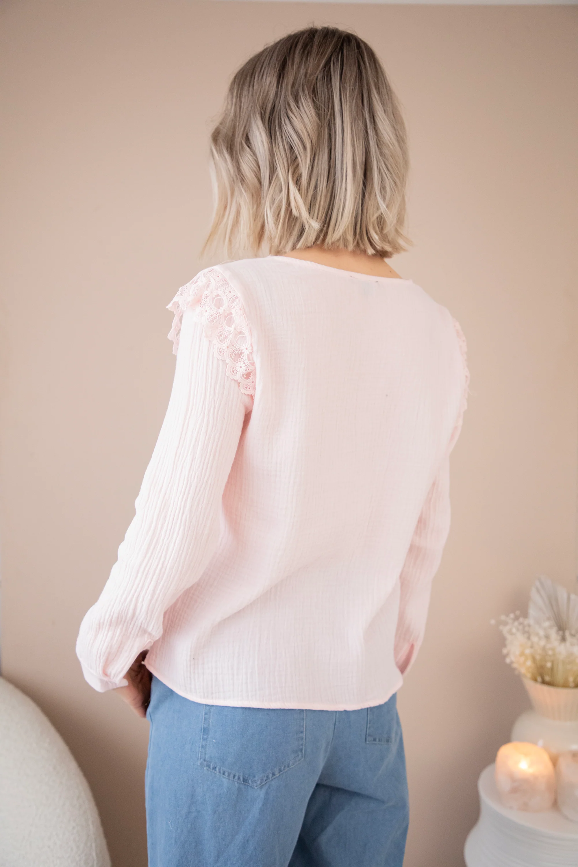Love The Lace & Tetra Pink - Blouse - Image 9