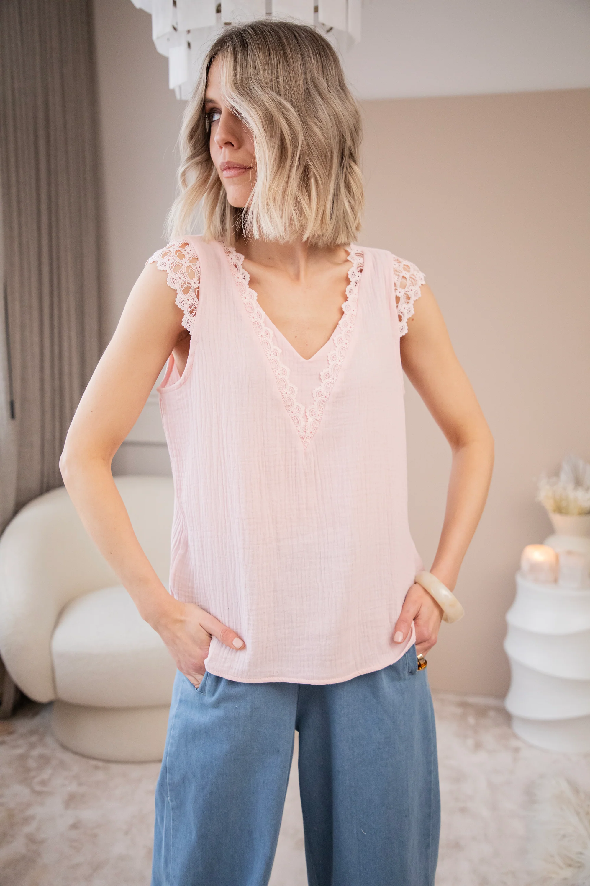 Love The Lace & Tetra Pink - Top - Image 4