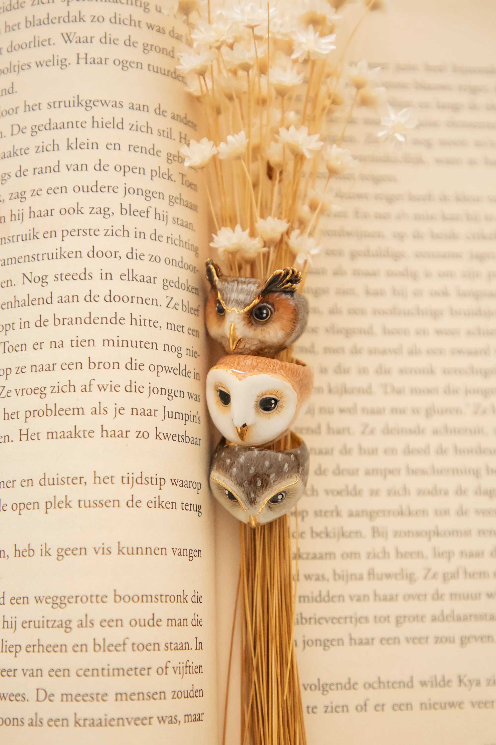 Lucky Owl White - Ring - Image 9