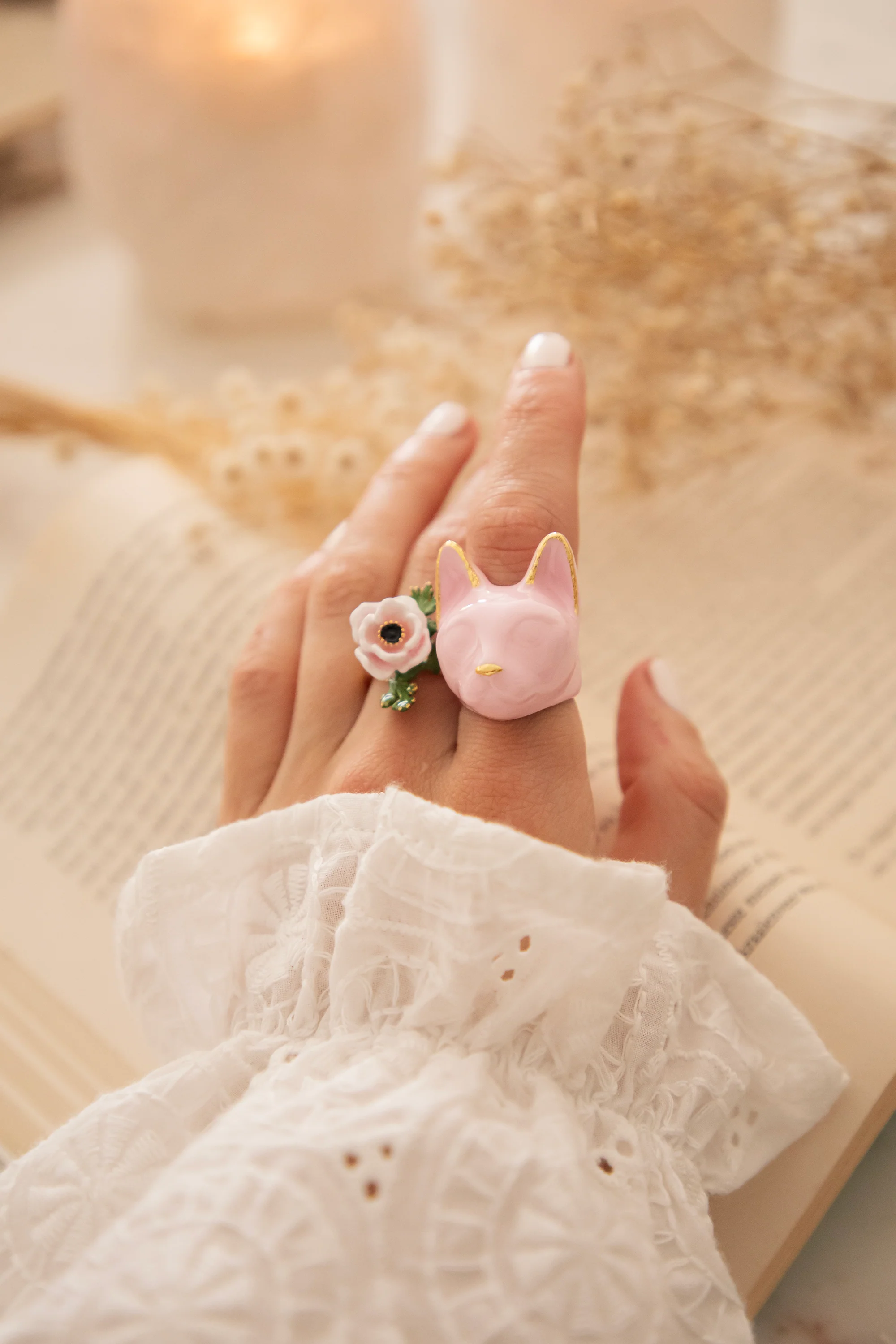 Maew Cat Pink - Ring