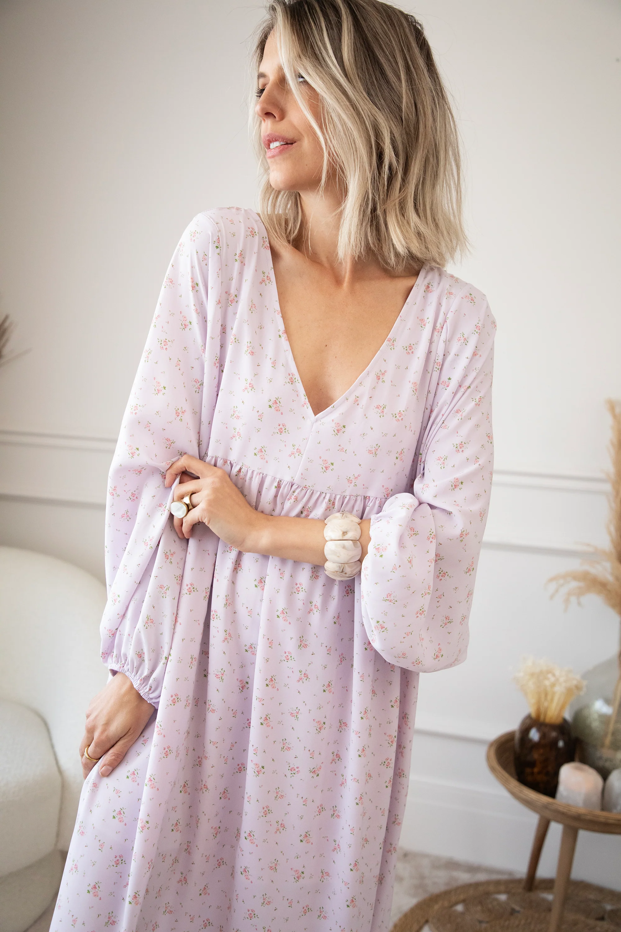 Maud Fleur Lila - Maxi Jurk - Image 10