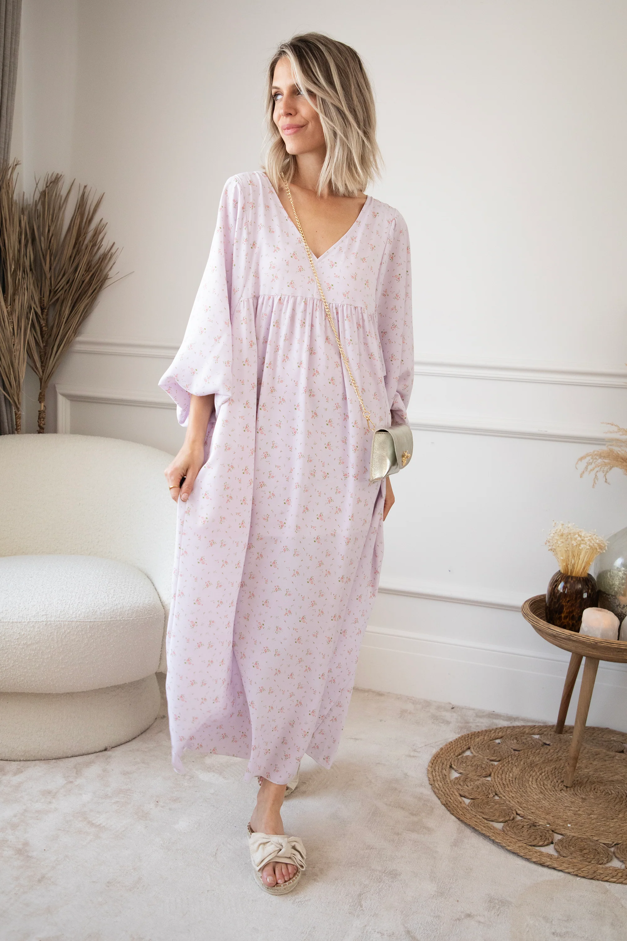 Maud Fleur Lila - Maxi Jurk - Image 11