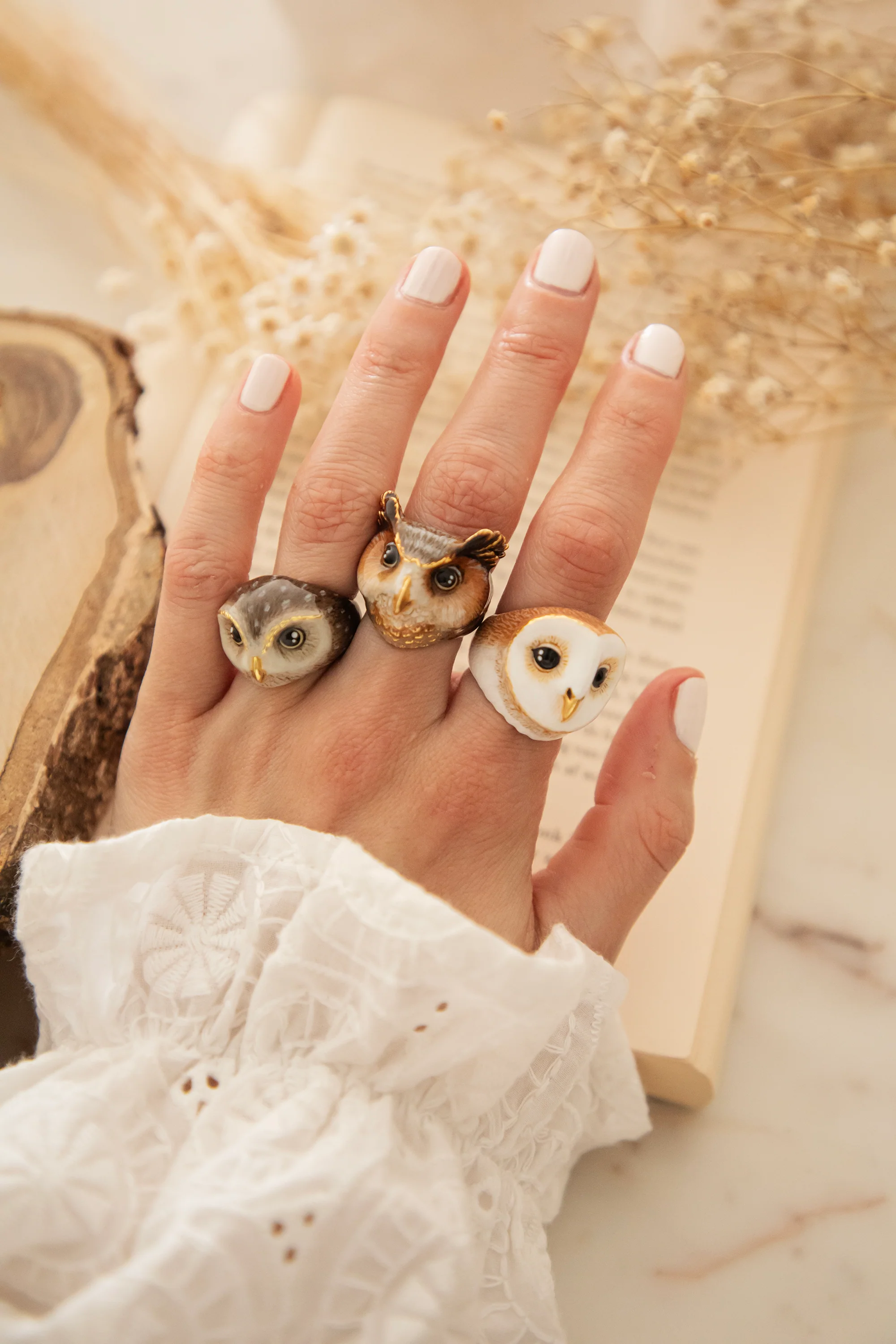 Merry Owl Brown - Ring - Image 12