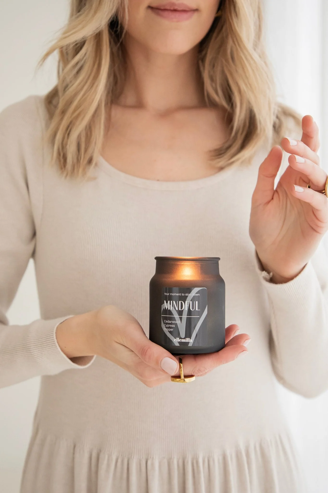 Mindful Black - Geurkaars - Image 3