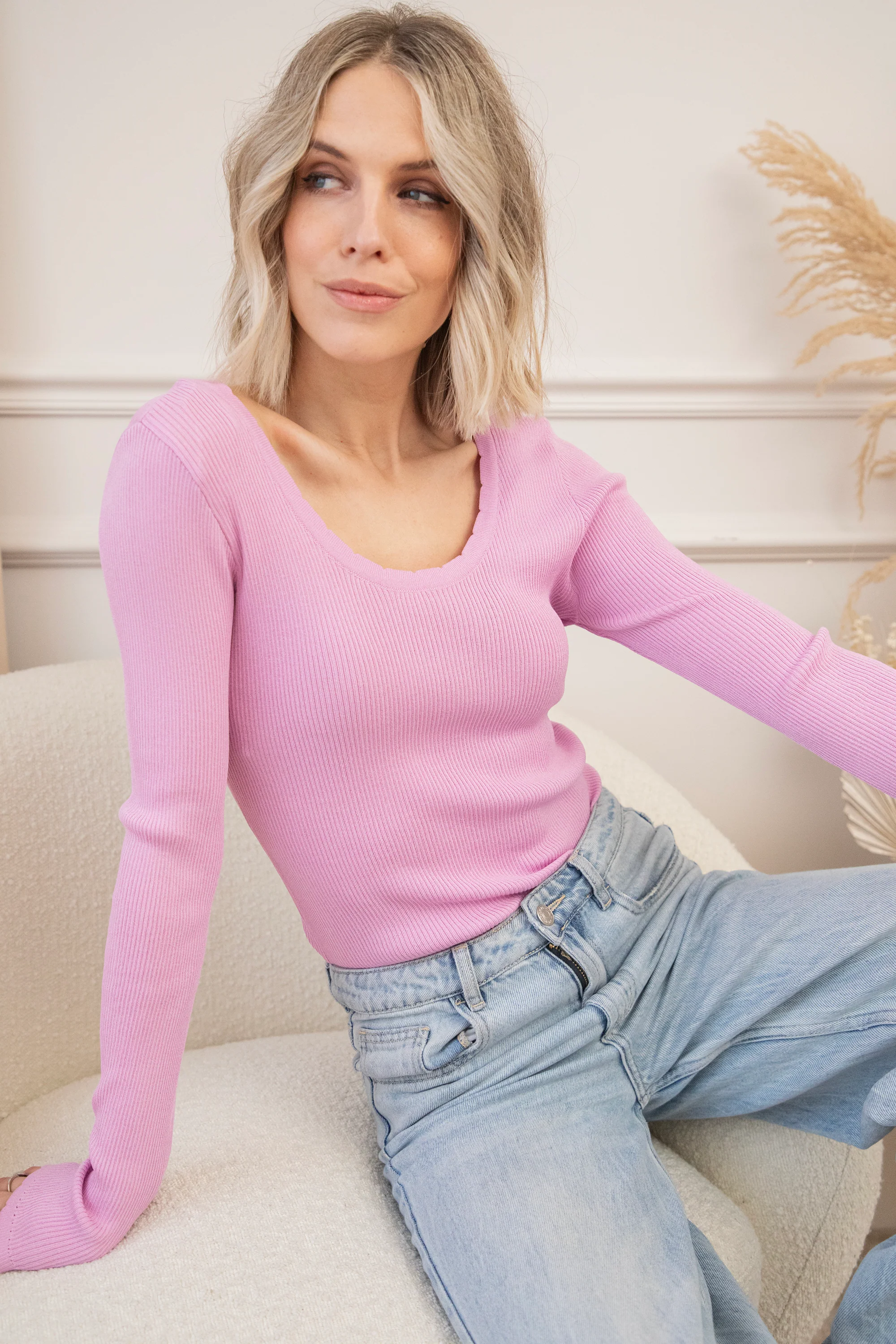 Mira Pink - Longsleeve - Image 3