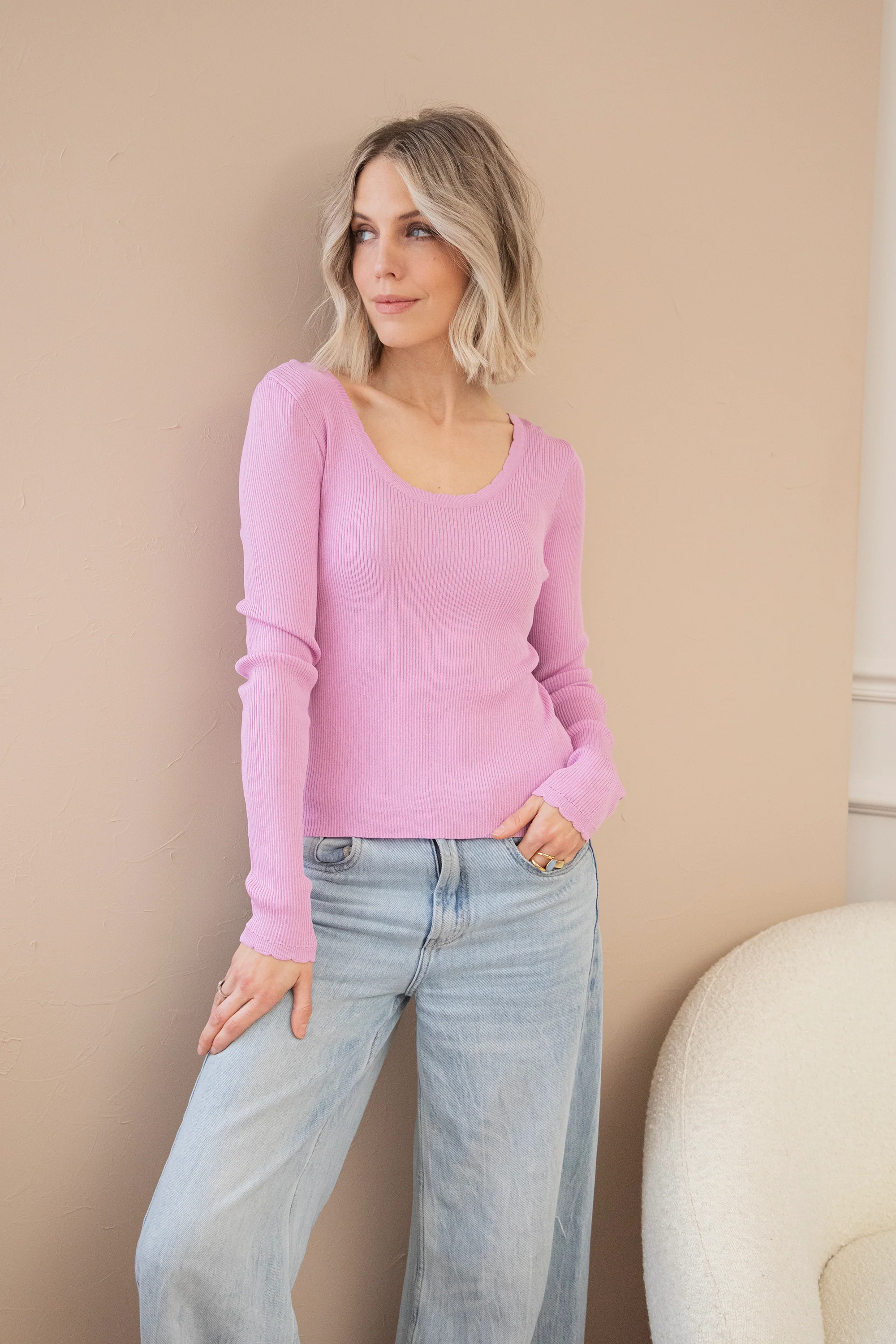 Mira Pink - Longsleeve - Image 4