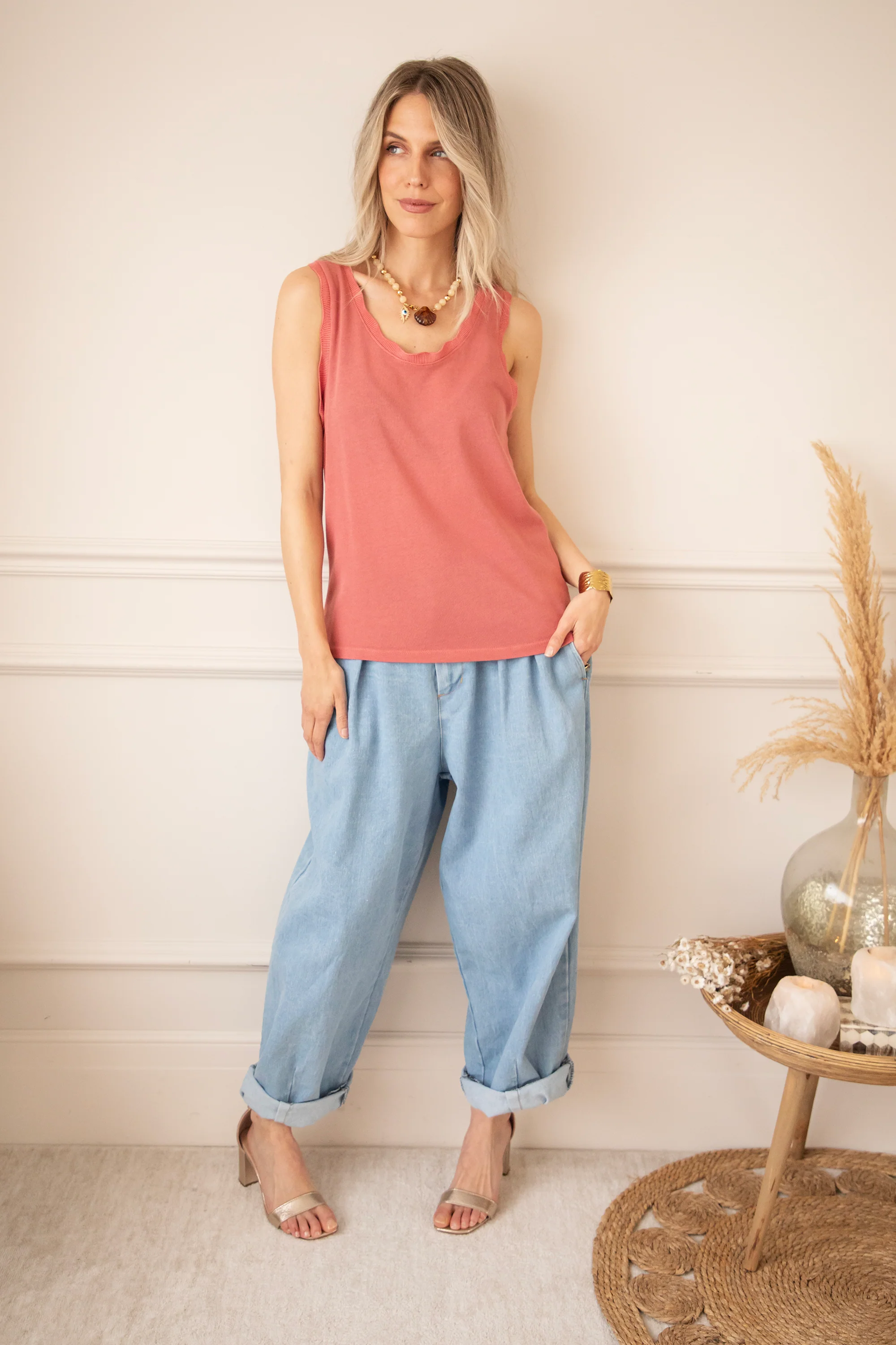 Nuria Wave Raspberry - Top - Image 6