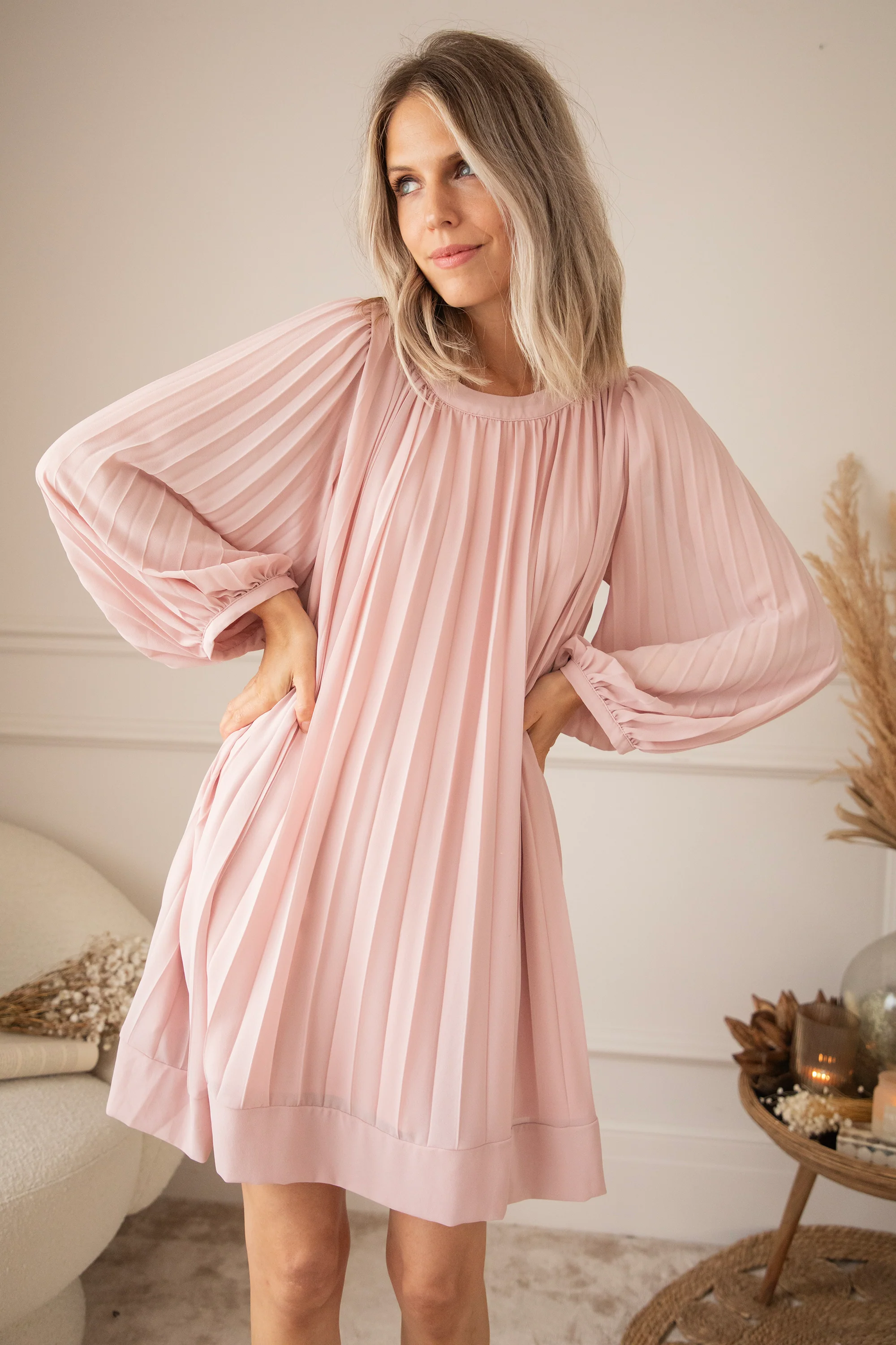 Once Upon A Dress Baby Pink - Jurk - Image 5