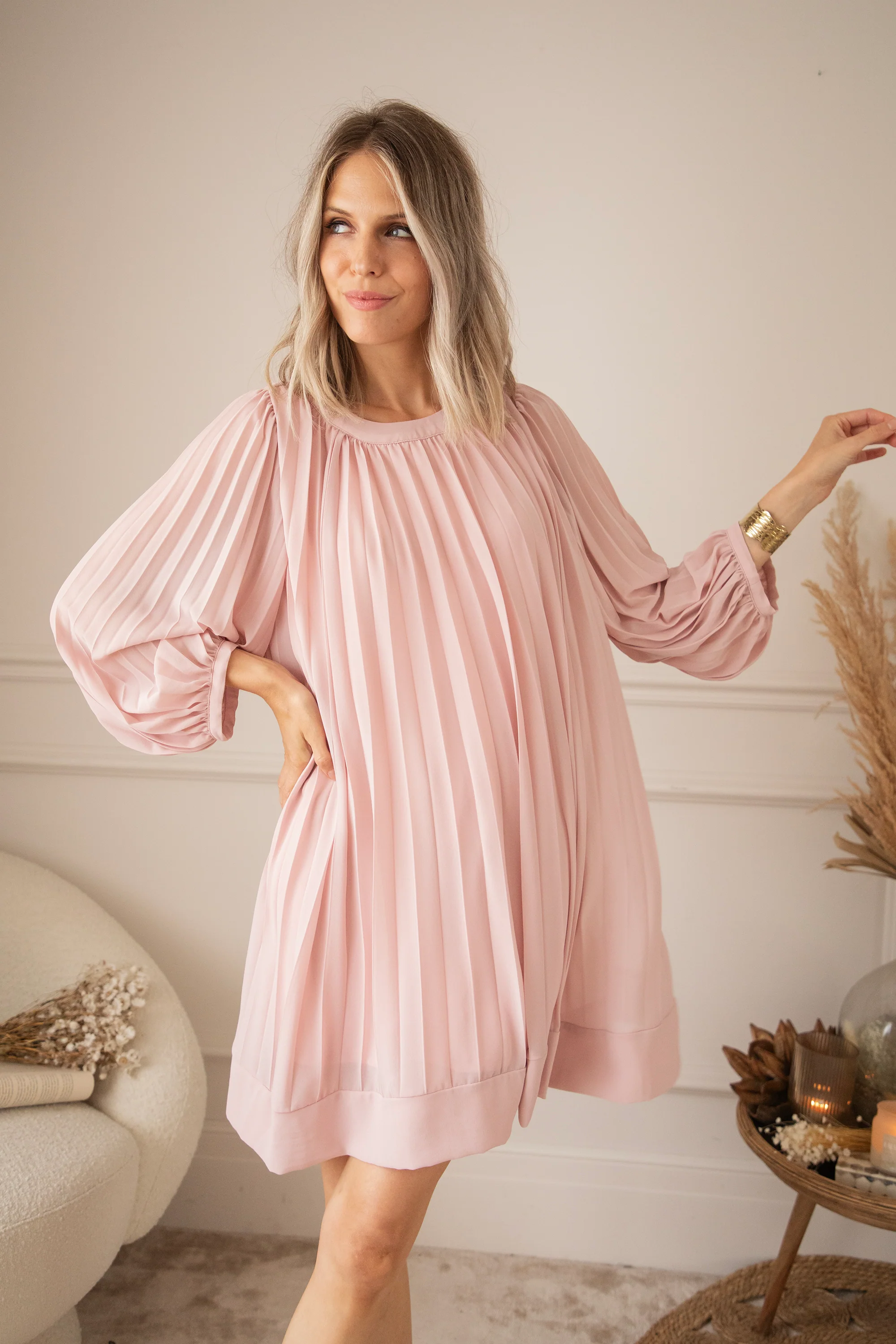 Once Upon A Dress Baby Pink - Jurk - Image 7