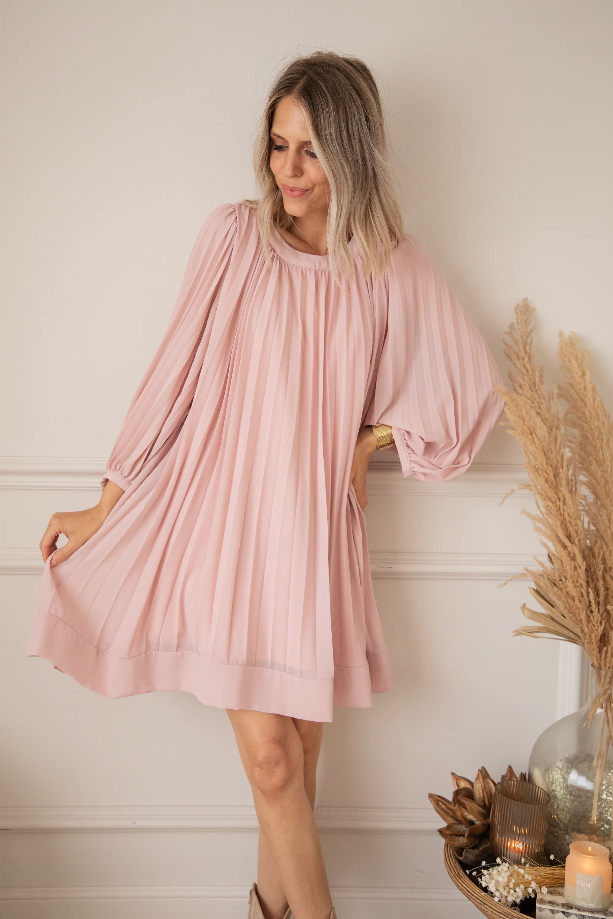 Once Upon A Dress Baby Pink - Jurk - Image 9